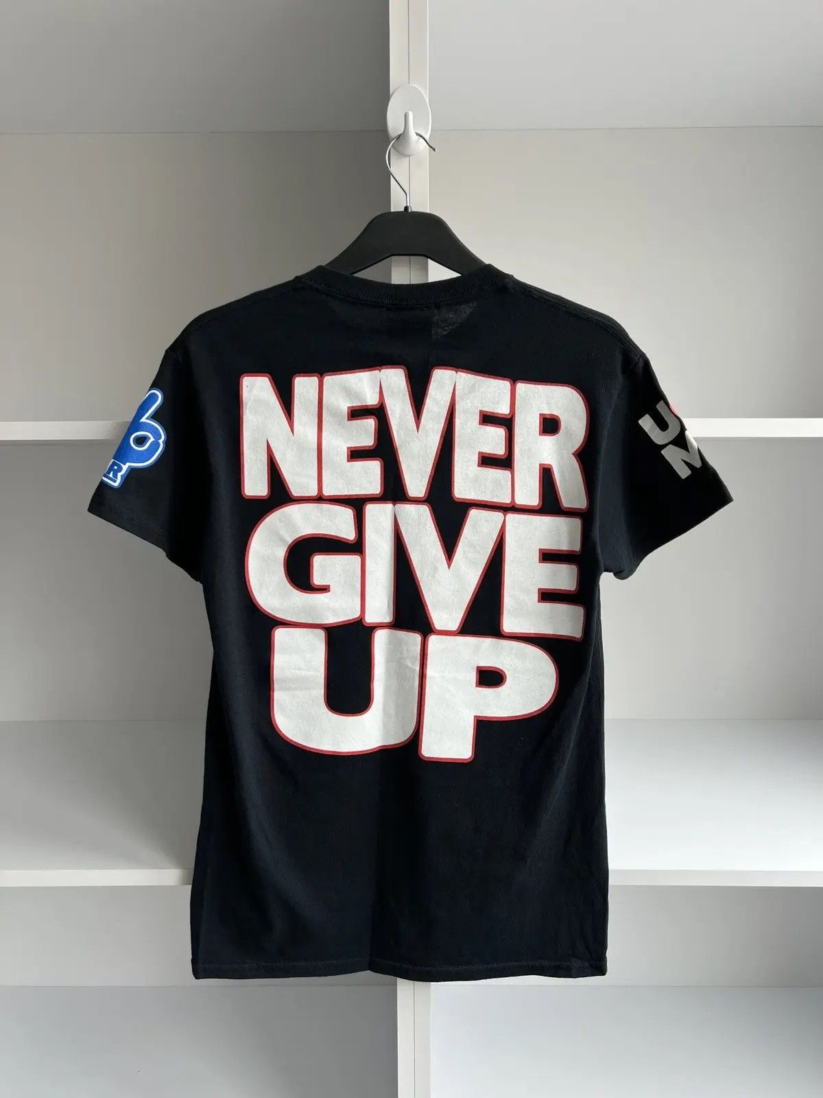 Vintage × WWE John Cena WWE Never Give Up Tee Size US S / EU 44-46 / 1 - 10 Thumbnail