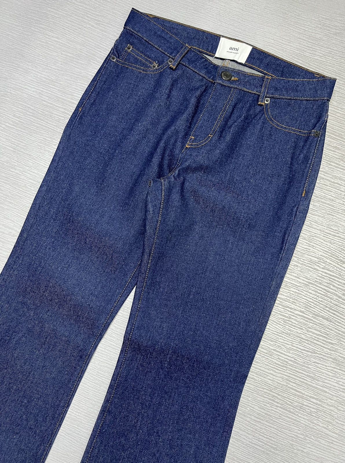 AMI AMI Paris - Mid Rise Flared Jeans Size US 27 - 3 Thumbnail