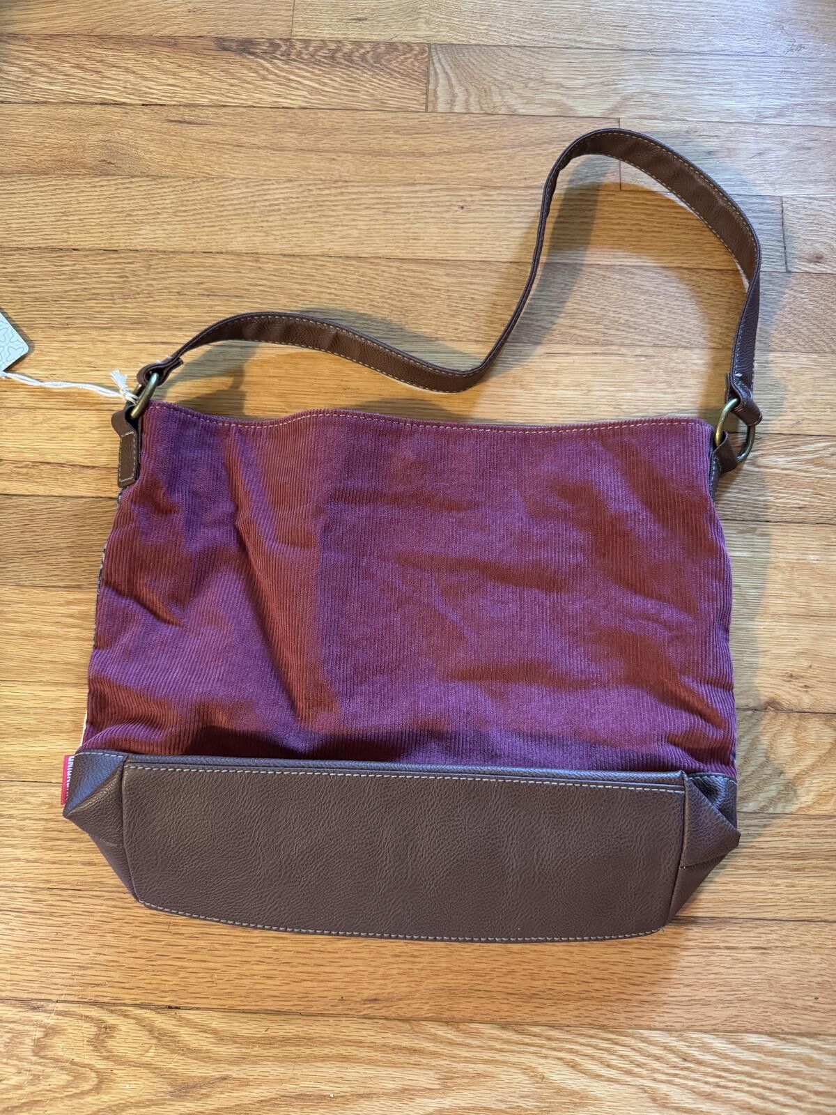 UNIONBAY New Y2K Unionbay Patchwork Shoulder Bag with Leather Trim Size ONE SIZE - 3 Thumbnail