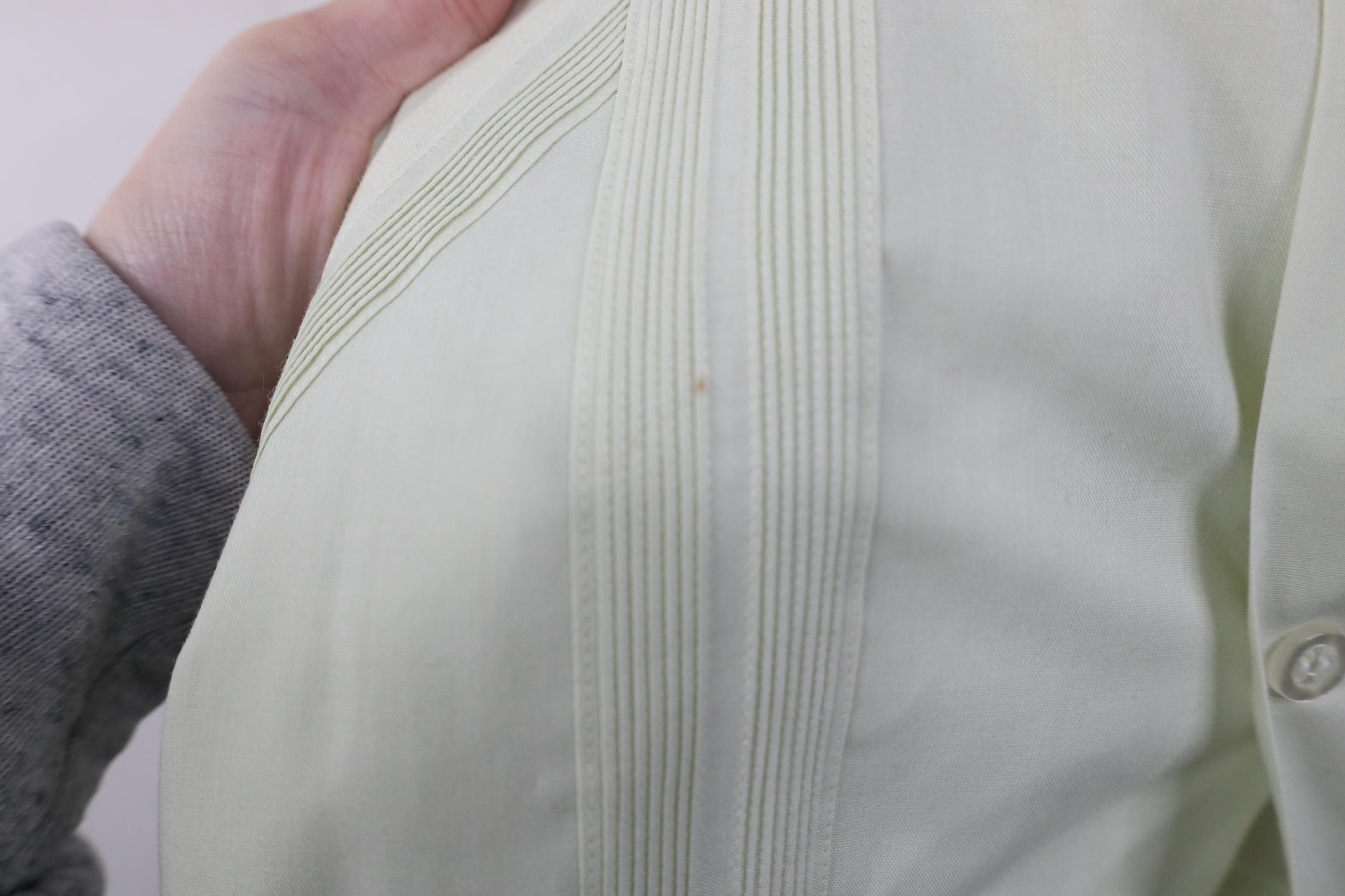 Vintage Vintage 70s Rockabilly Guayabera Beach Wedding Button Shirt Size US XXL / EU 58 / 5 - 5 Thumbnail
