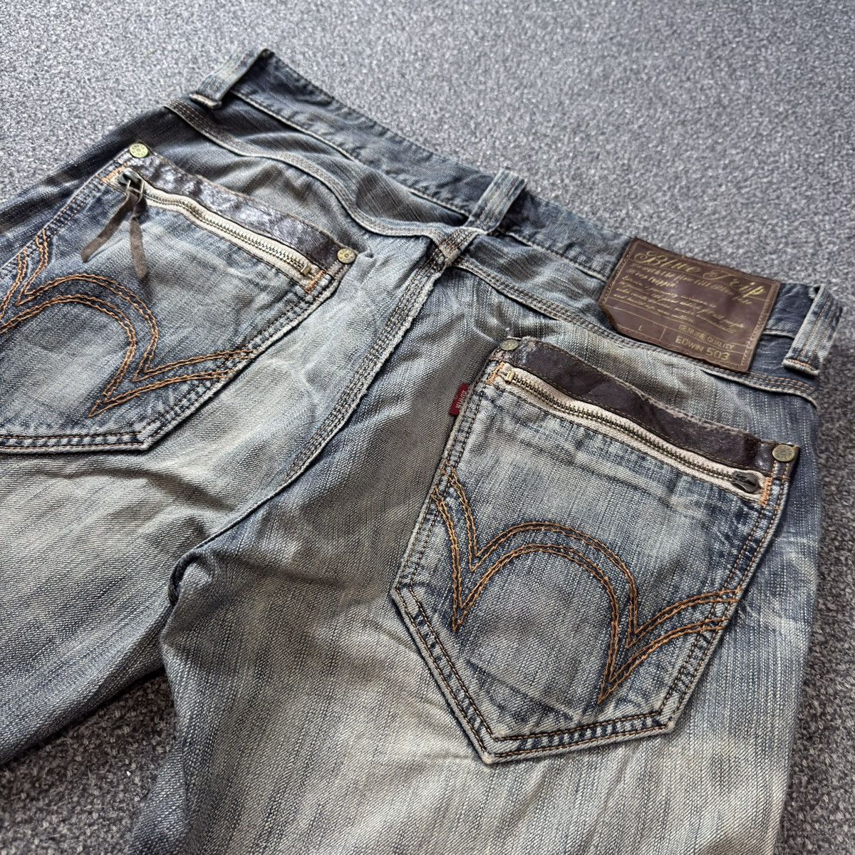 Kapital Insane ‼️ Flared Sick Japanese Edwin 503 Clawmark denim Size US 34 / EU 50 - 7 Thumbnail