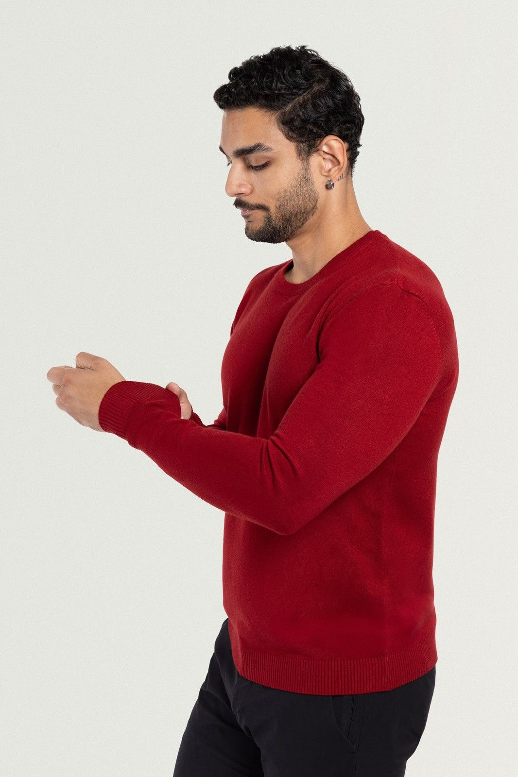 Designer × Vintage × Xray Footwear X RAY Classic Basic Crewneck Sweater Size US L / EU 52-54 / 3 - 8 Thumbnail