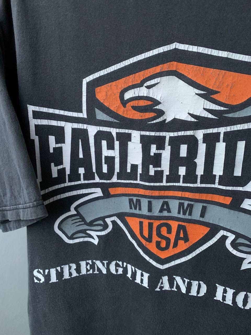 Harley Davidson × Vintage VINTAGE EAGLE RIDER TEE SHIRT L Size US L / EU 52-54 / 3 - 3 Thumbnail