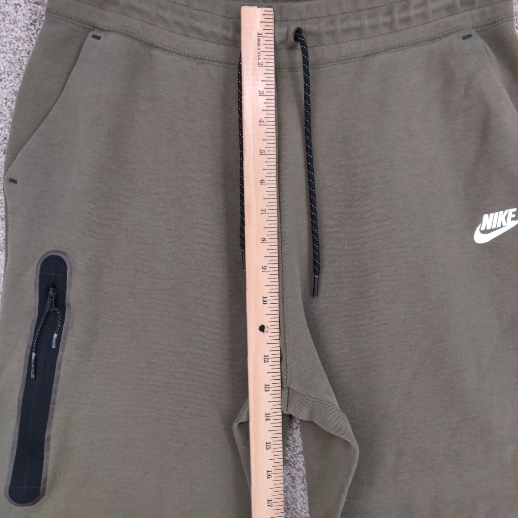 Nike Nike Women’s Tech Fleece Jogger Pants L Green - Athletic, Casual Sportswear, Yoga, Gym & Training, Tapered, Classic Logo Size 36" / US 14 / IT 50 - 3 Thumbnail