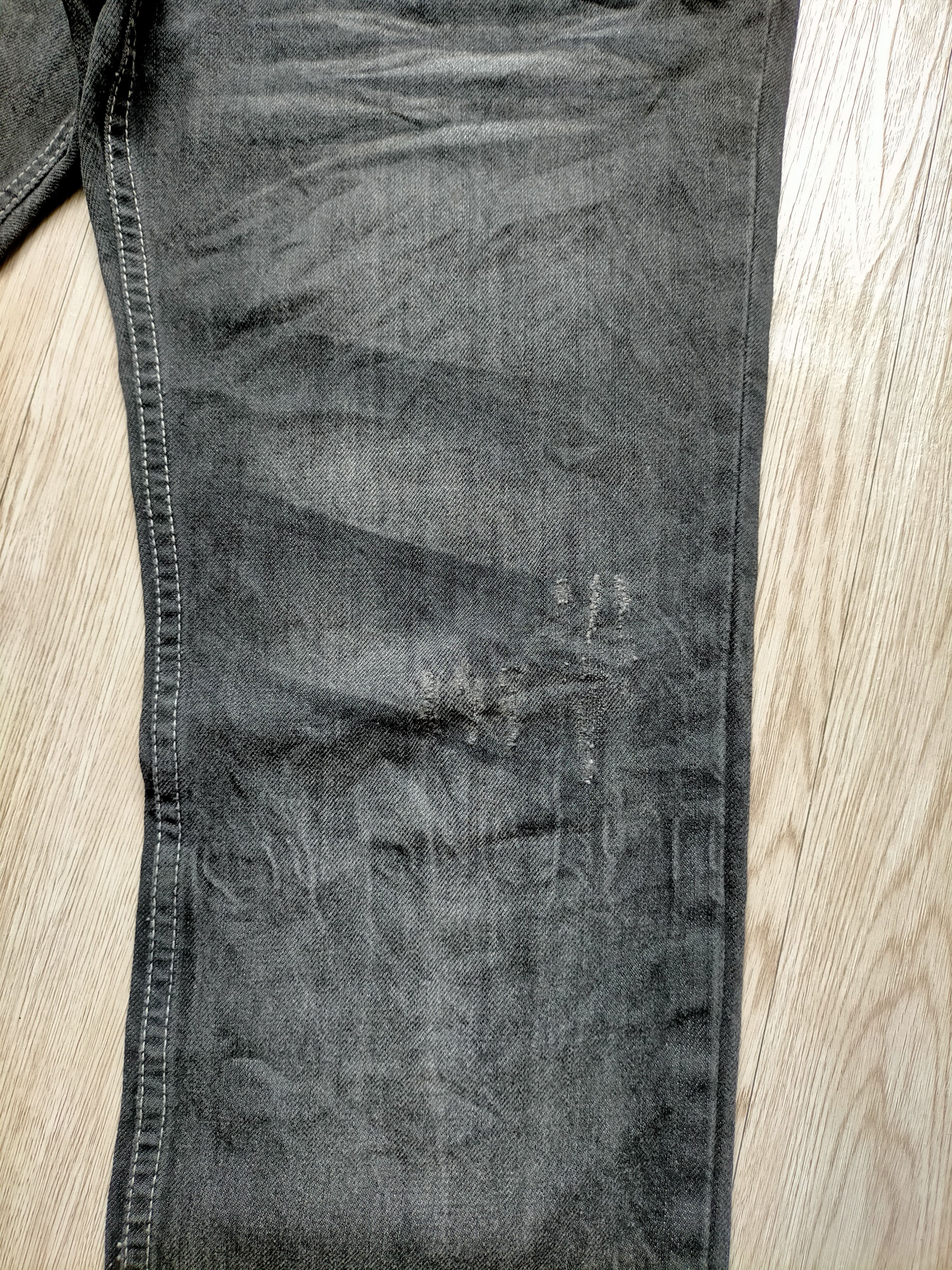 semanticdesign Semantic Design Multipocket Zipped Punk Style Black Jeans Size US 34 / EU 50 - 8 Thumbnail