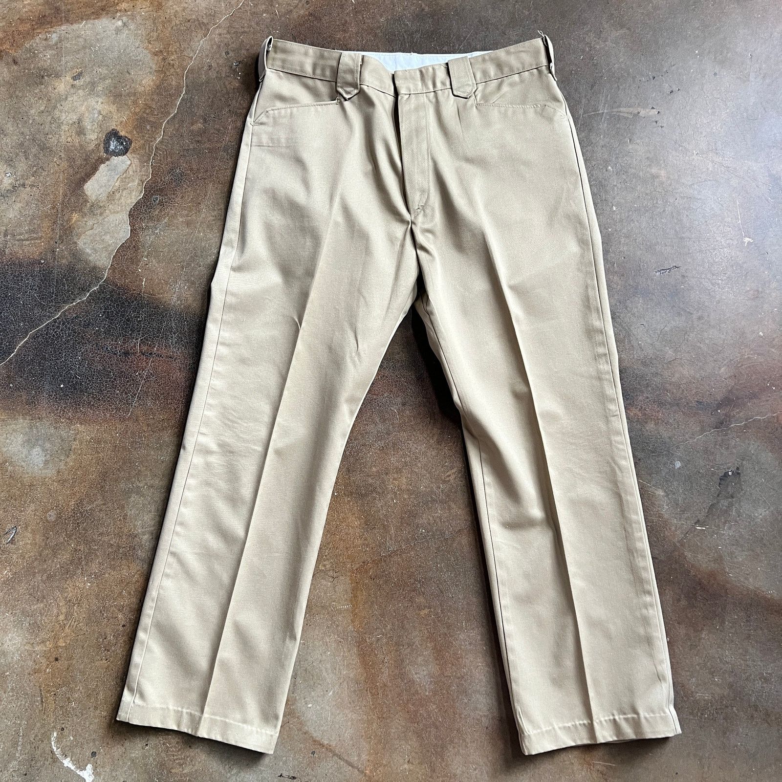 Vintage VTG RARE Tuf-Nut USA Pearl Snap Pocket Tan Pants 36x32 Size US 36 / EU 52 - 2 Thumbnail