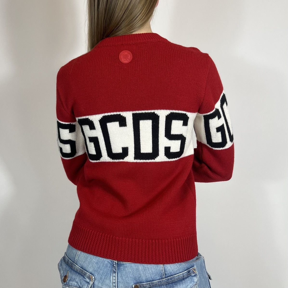 GCDS Vintage Y2K GCDS Luxury Knitted Sweater Japanese Style Size S / US 4 / IT 40 - 1 Thumbnail