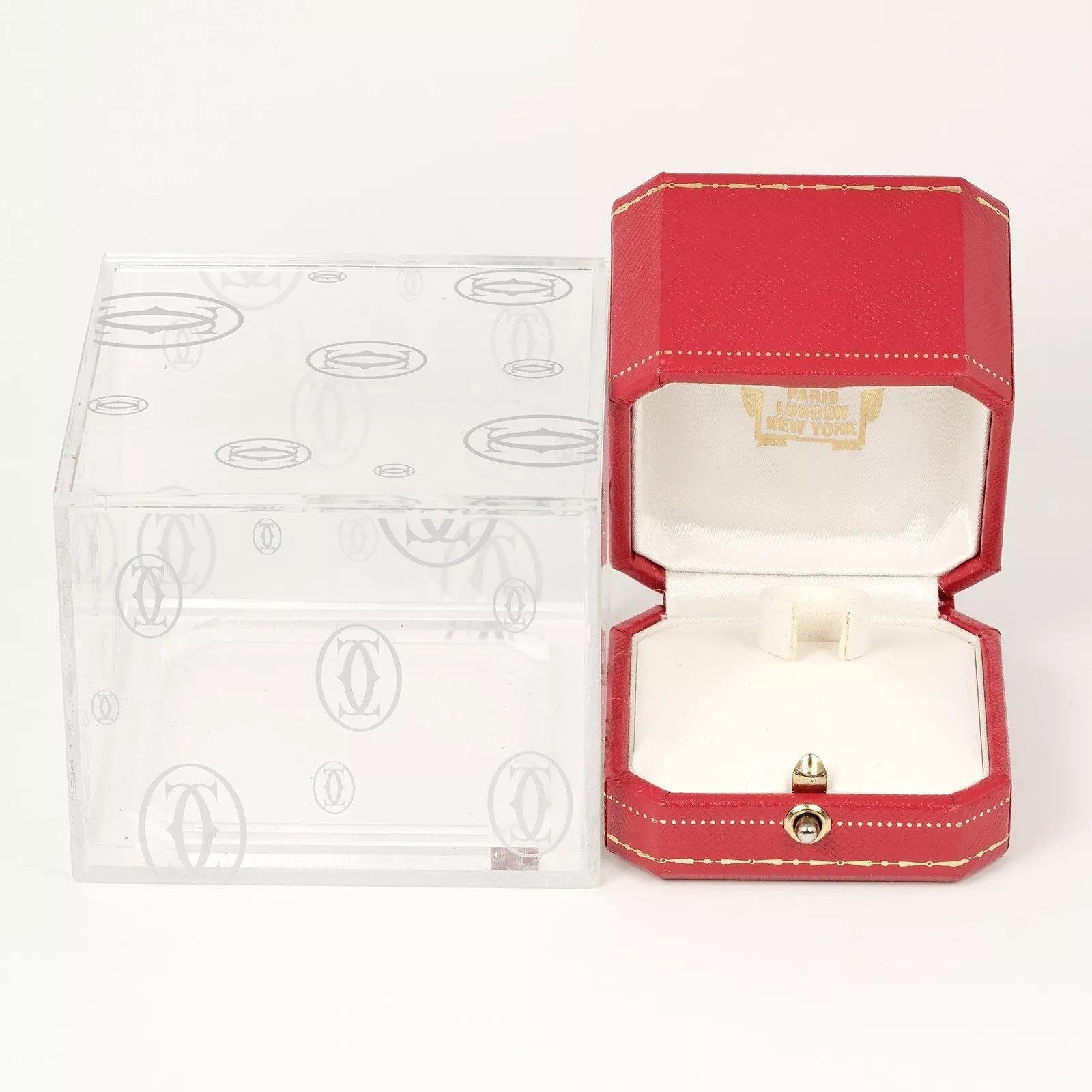 Cartier CARTIER 2C Happy Birthday Ring Christmas 2000 K18 Size ONE SIZE - 9 Thumbnail