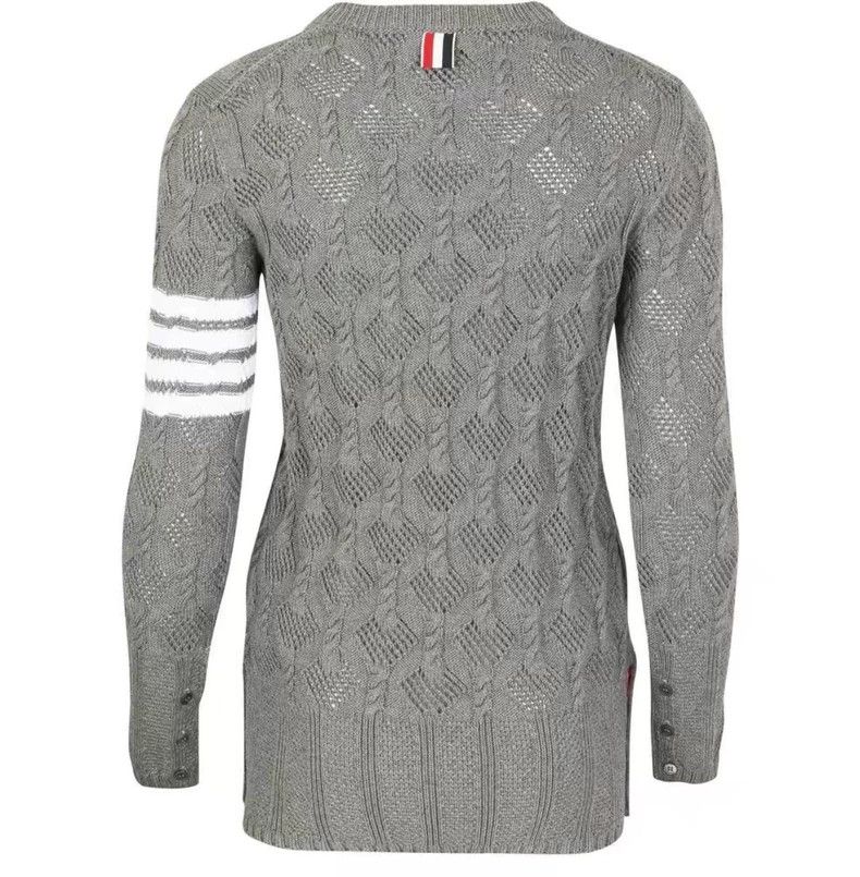 Thom Browne Thom Browne Round collar sweater Size S / US 4 / IT 40 - 3 Thumbnail