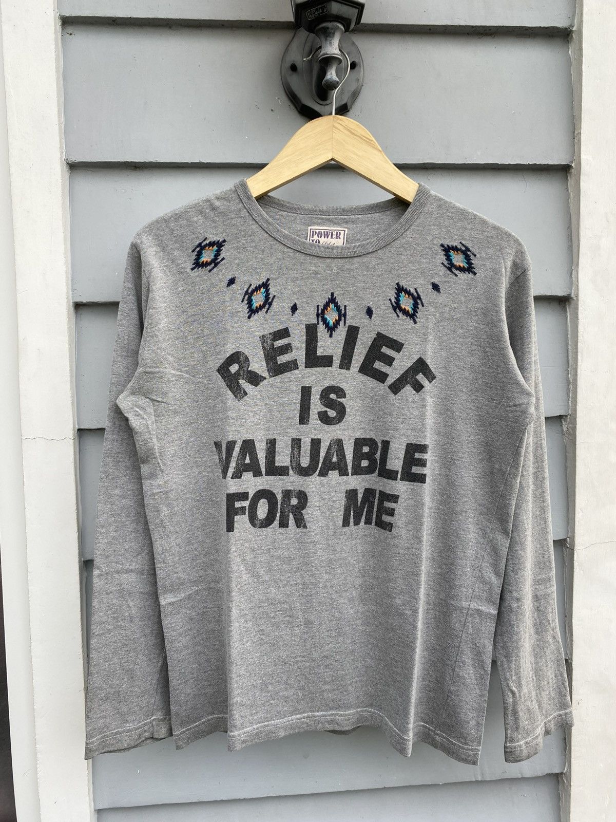 Japanese Brand × Vintage Japanese Poem Navajo Details Asian Style Vintage Size US M / EU 48-50 / 2 - 1 Thumbnail