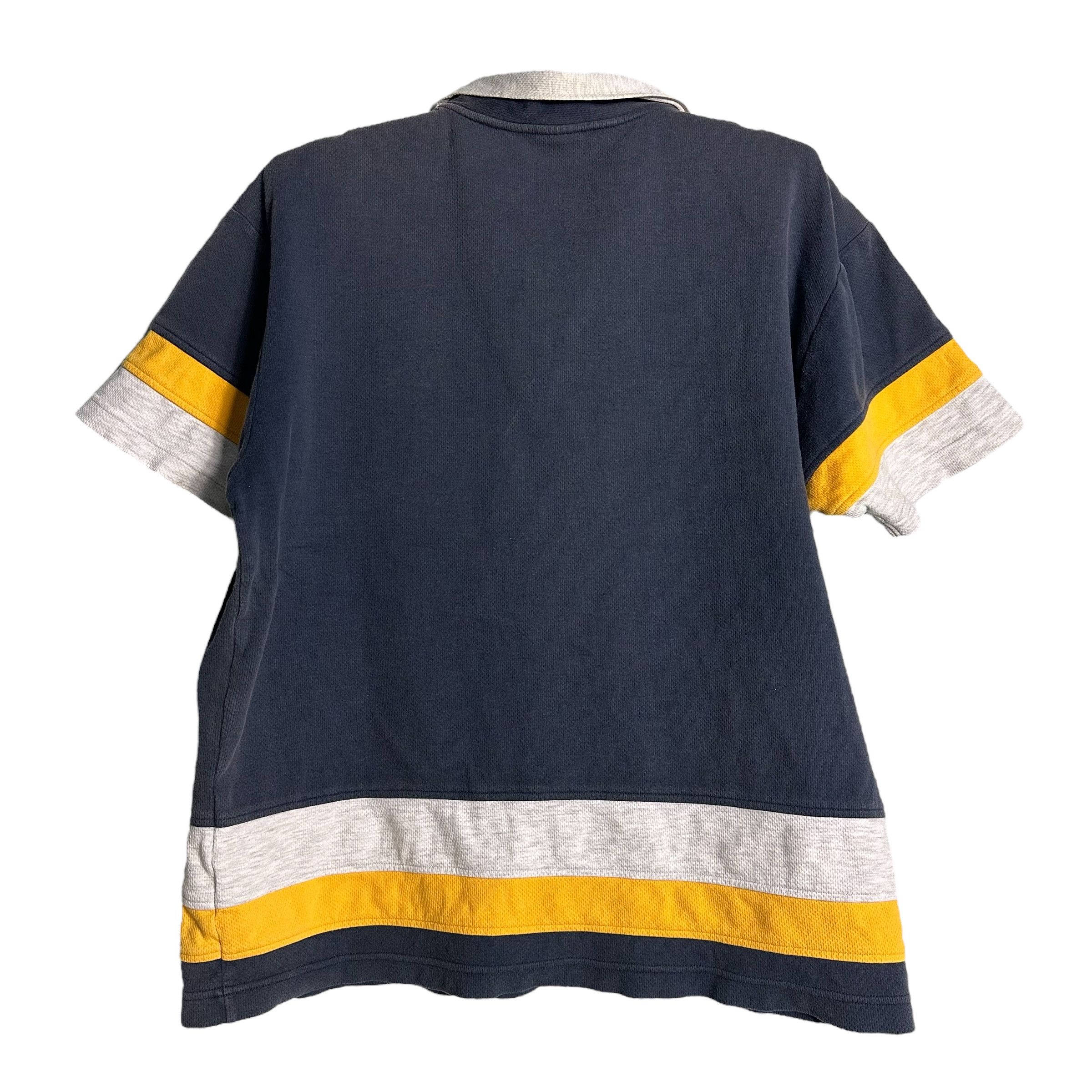 Champion 🔥RARE🔥Vintage Champion Half-Zip S/Sleeve Sweatshirt Size US L / EU 52-54 / 3 - 3 Thumbnail