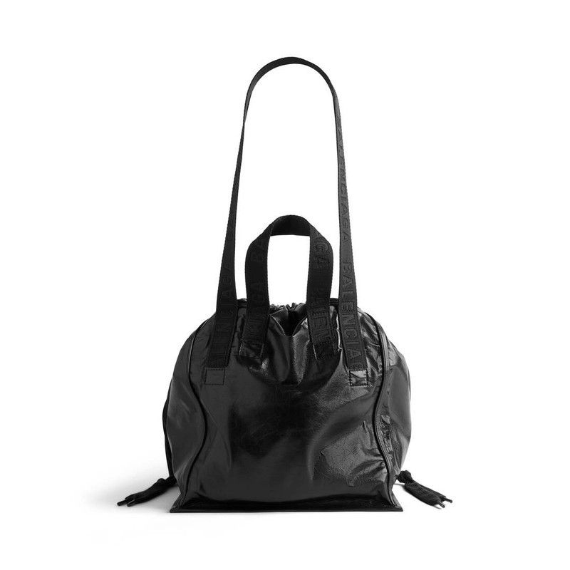 Balenciaga o1s1wg110126 Size: OS / Cargo Medium Tote Bag in Black Size ONE SIZE - 7 Thumbnail