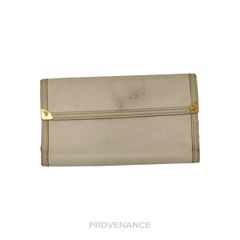 Louis Vuitton Monogram Portefeuille International Wallet Long Trifold  Unisex With Coin Purse Gold Hardware Brown/Beige M61217