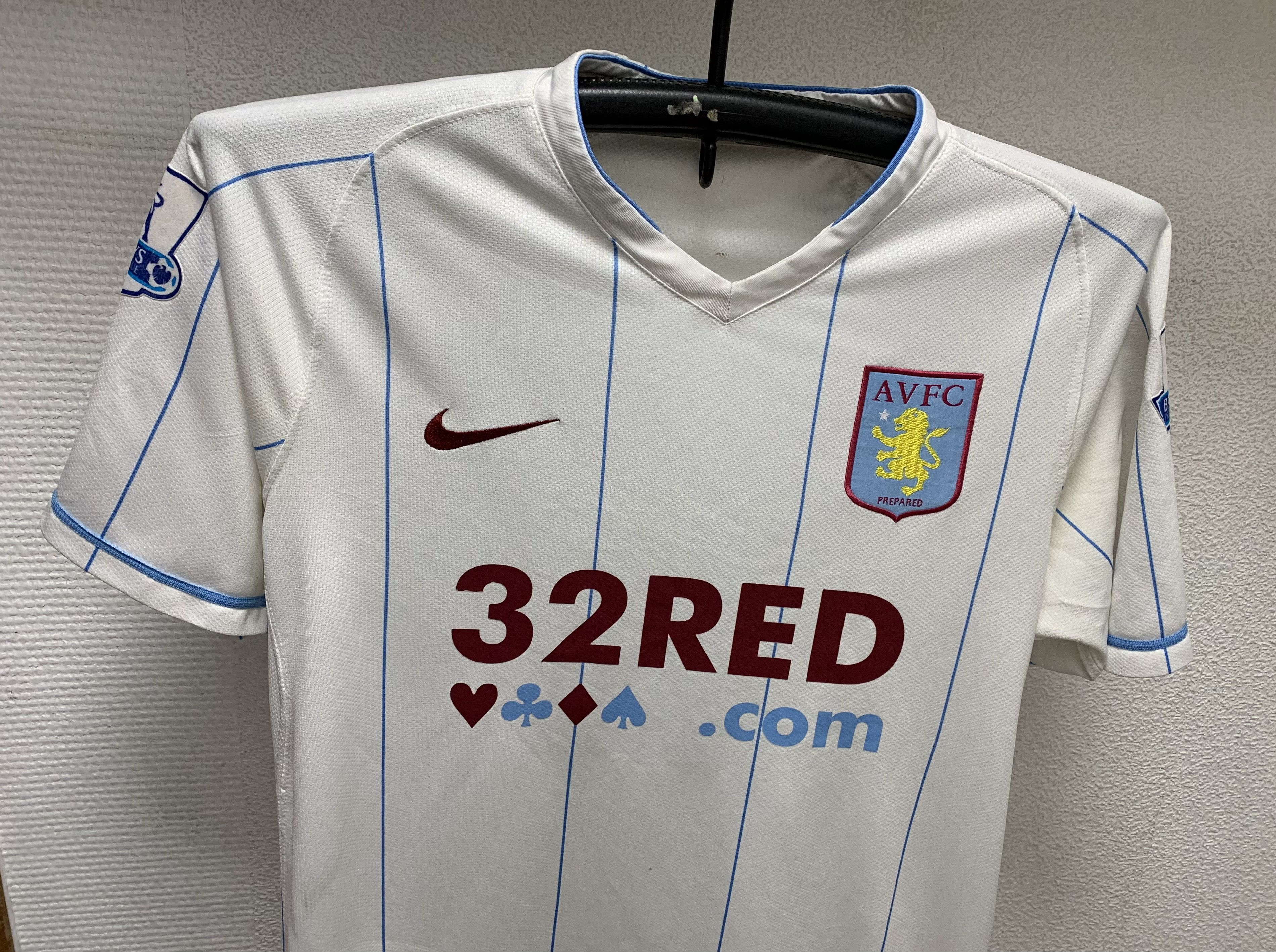 Nike Young 7 Nike Aston Villa AVFC 07/08 vintage soccer jersey m Size US M / EU 48-50 / 2 - 4 Thumbnail