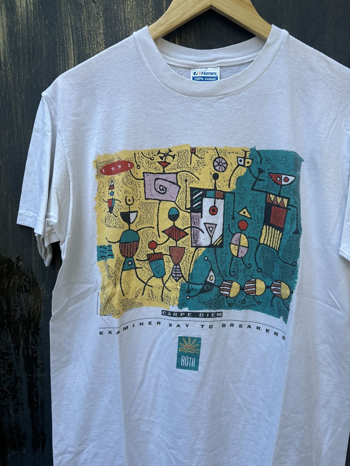 Vintage RARE! Vintage 90’s Art Carpe Diem Promo Size US L / EU 52-54 / 3 - 3 Thumbnail