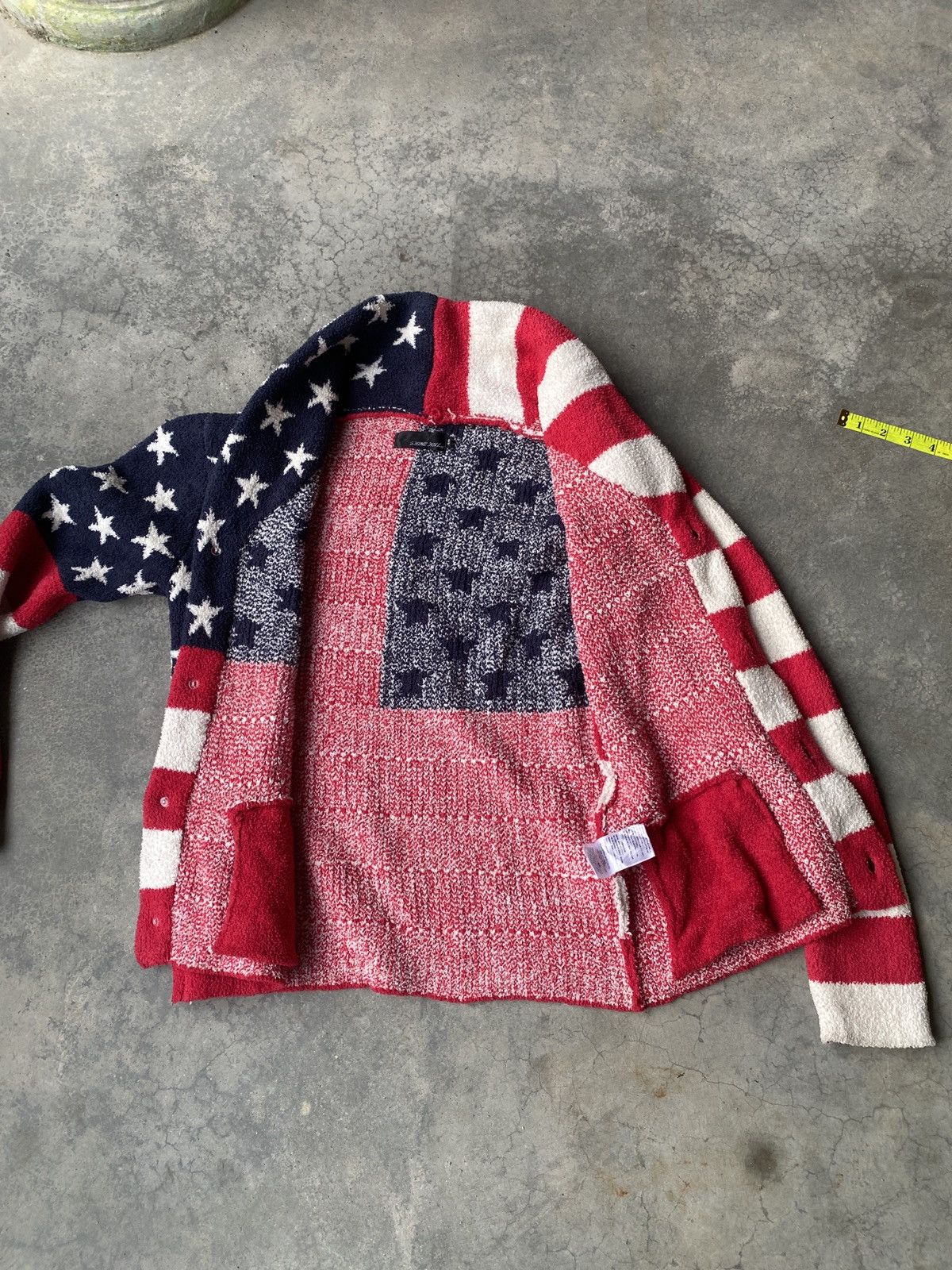 Japanese Brand Vintage Usa flag design flech jacket Size US S / EU 44-46 / 1 - 9 Thumbnail