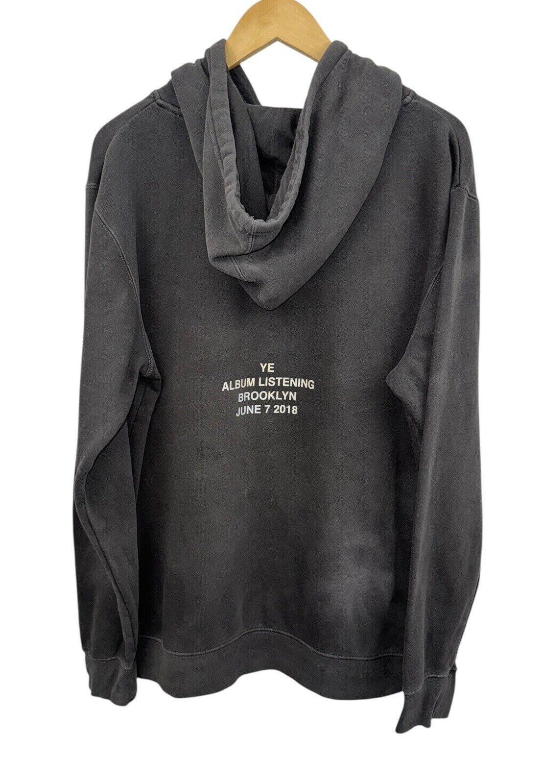 Designer Kanye West Bipolar Ye Brooklyn Album Listening 2018 Hoodie M Size US 32 / EU 48 - 3 Thumbnail