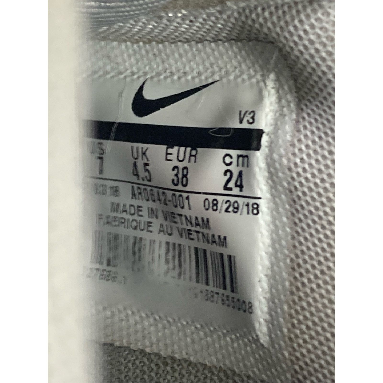Nike Nike Women's Air Force 1 '07 Low Sneaker 7.5 AR0642-001 Size US 7.5 / IT 37.5 - 3 Thumbnail