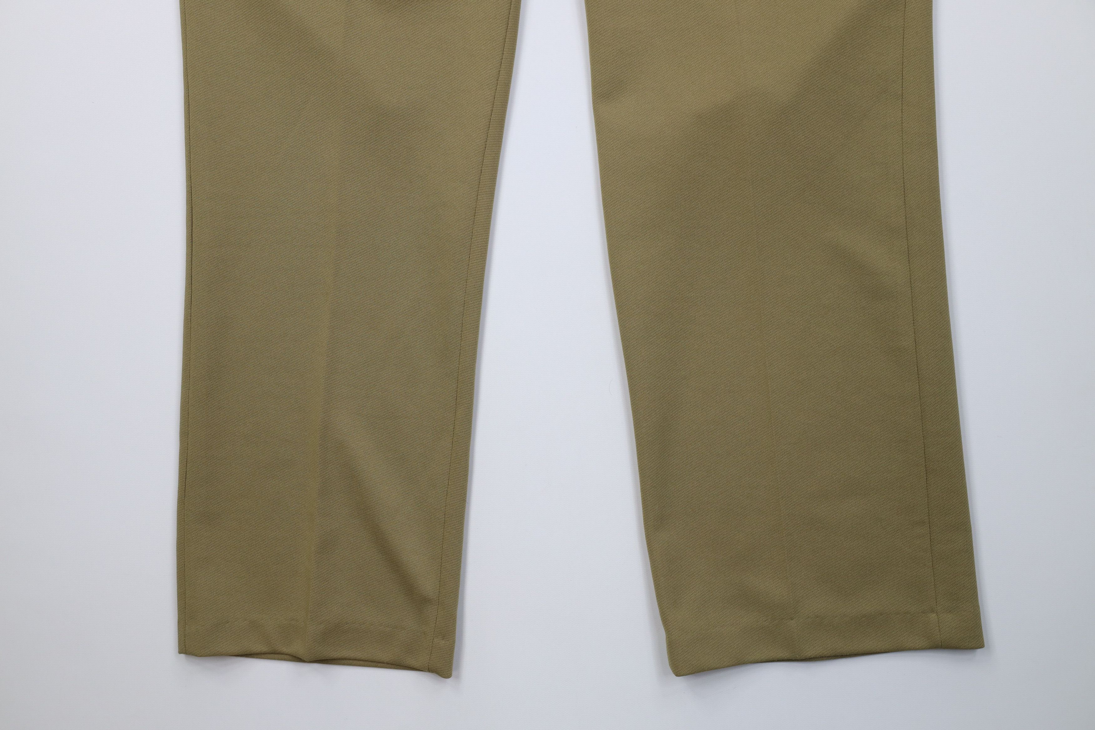 Vintage Vintage 70s Streetwear Flared Wide Leg Chino Pants Beige USA Size US 34 / EU 50 - 4 Thumbnail
