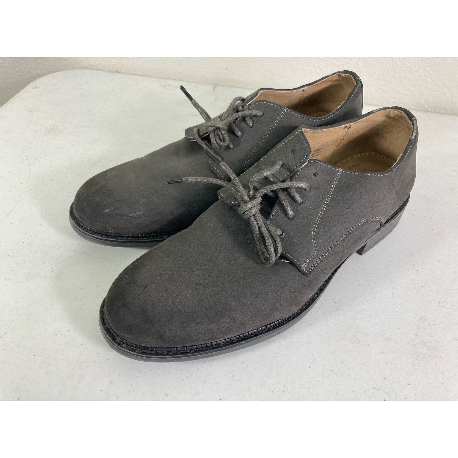 Other Dexter Leather Sock Balance Shoes Men's Gray Size 9.5 Size US 9.5 / EU 42-43 - 3 Thumbnail