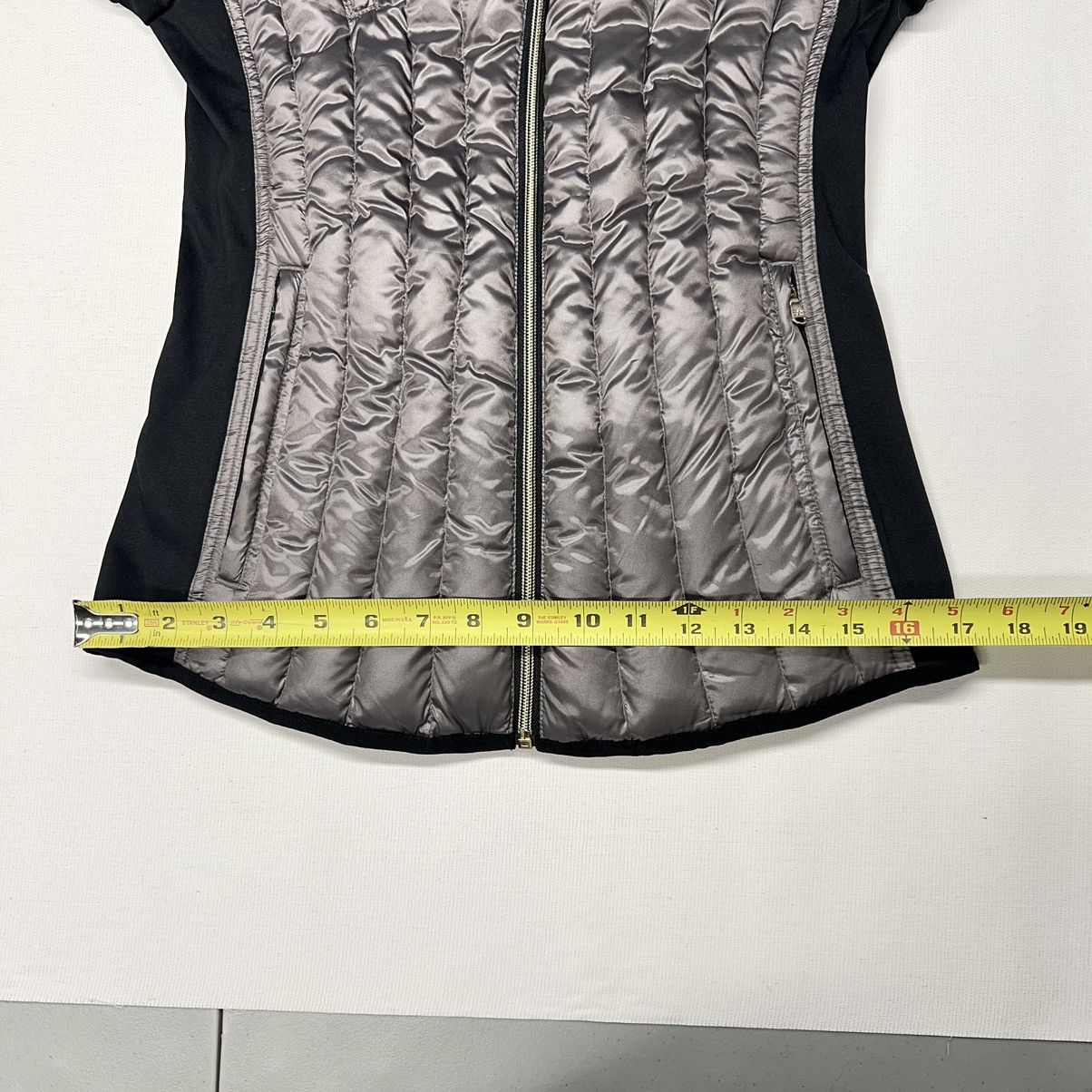 Calvin Klein Calvin Klein Puffer Down Jacket Black Grey Packable Size XS / US 0-2 / IT 36-38 - 24 Thumbnail