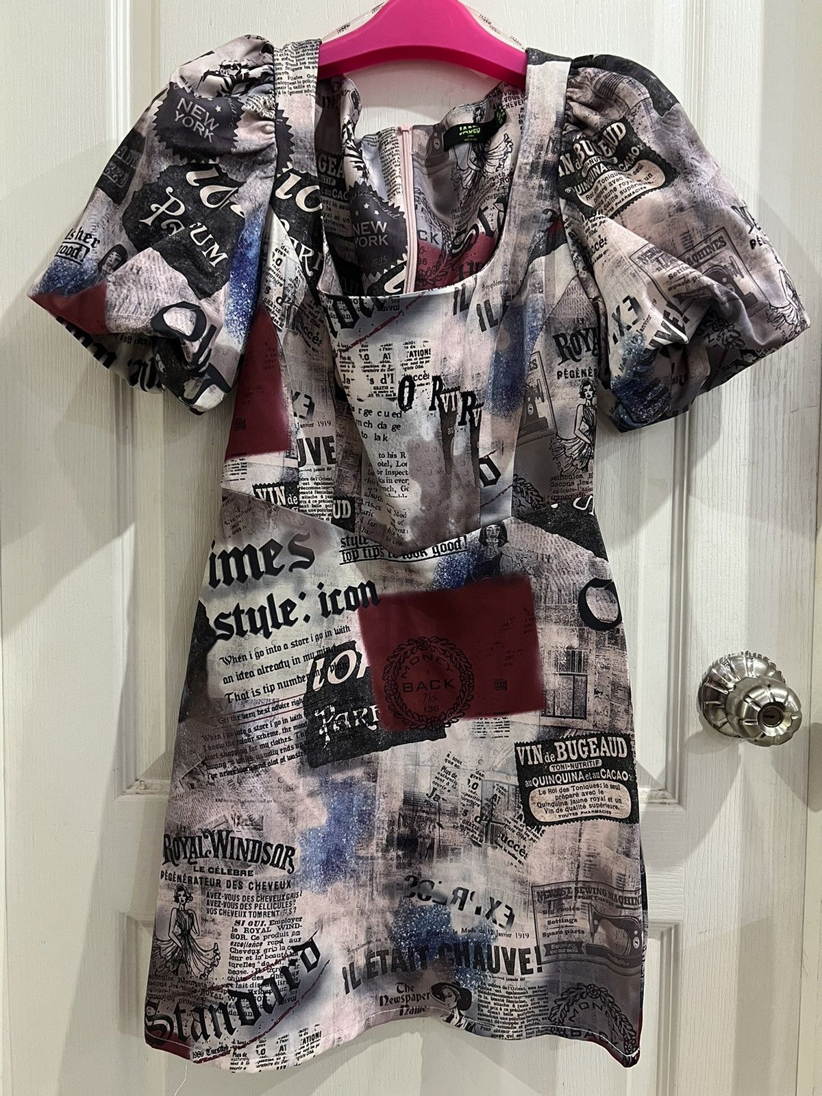 Jaded London Jaded London Newspaper Dress 💃🏻♥️ Size S / US 4 / IT 40 - 8 Thumbnail