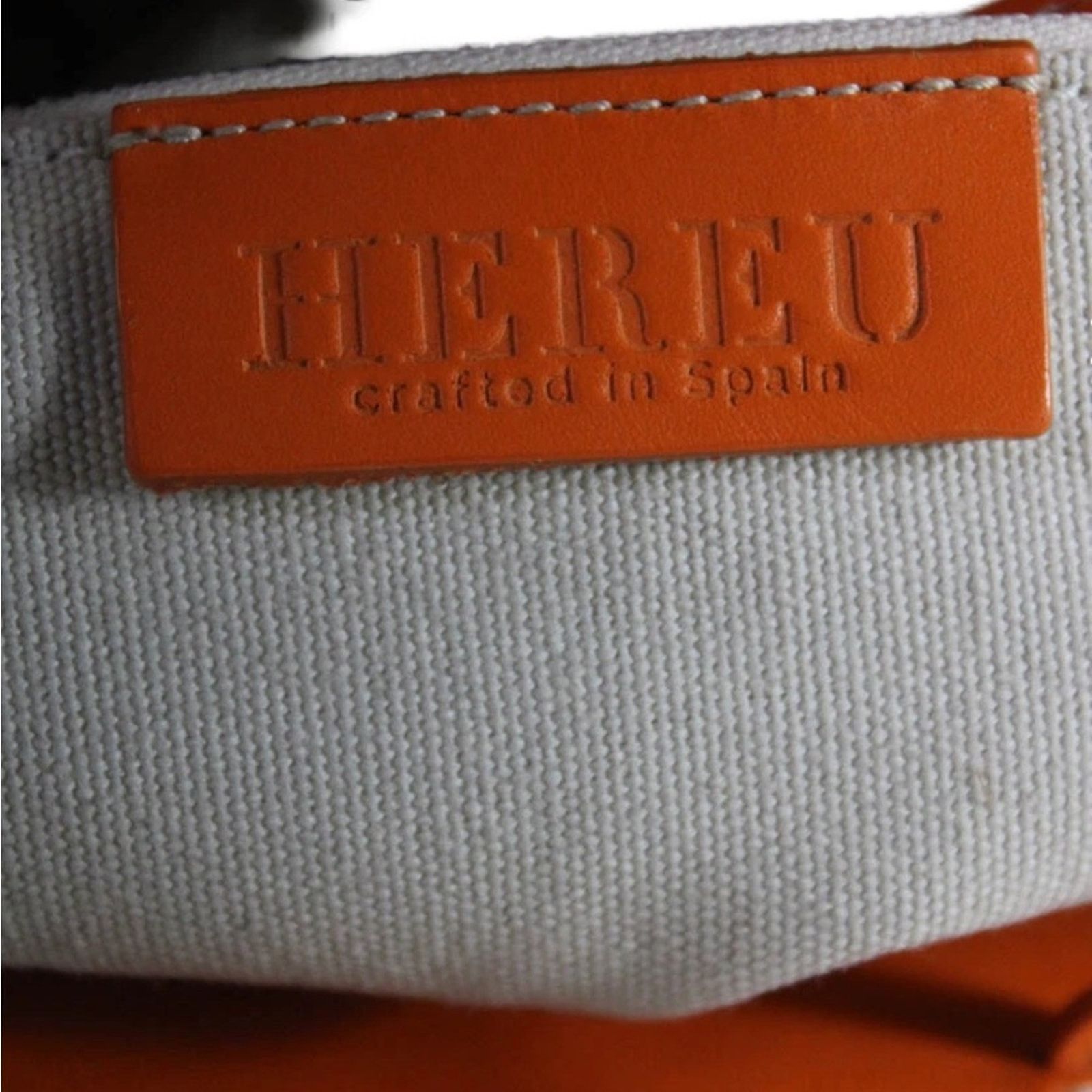 Hereu Hereu Mini Cabas Straw Tote Tangerine NWT Size ONE SIZE - 2 Thumbnail