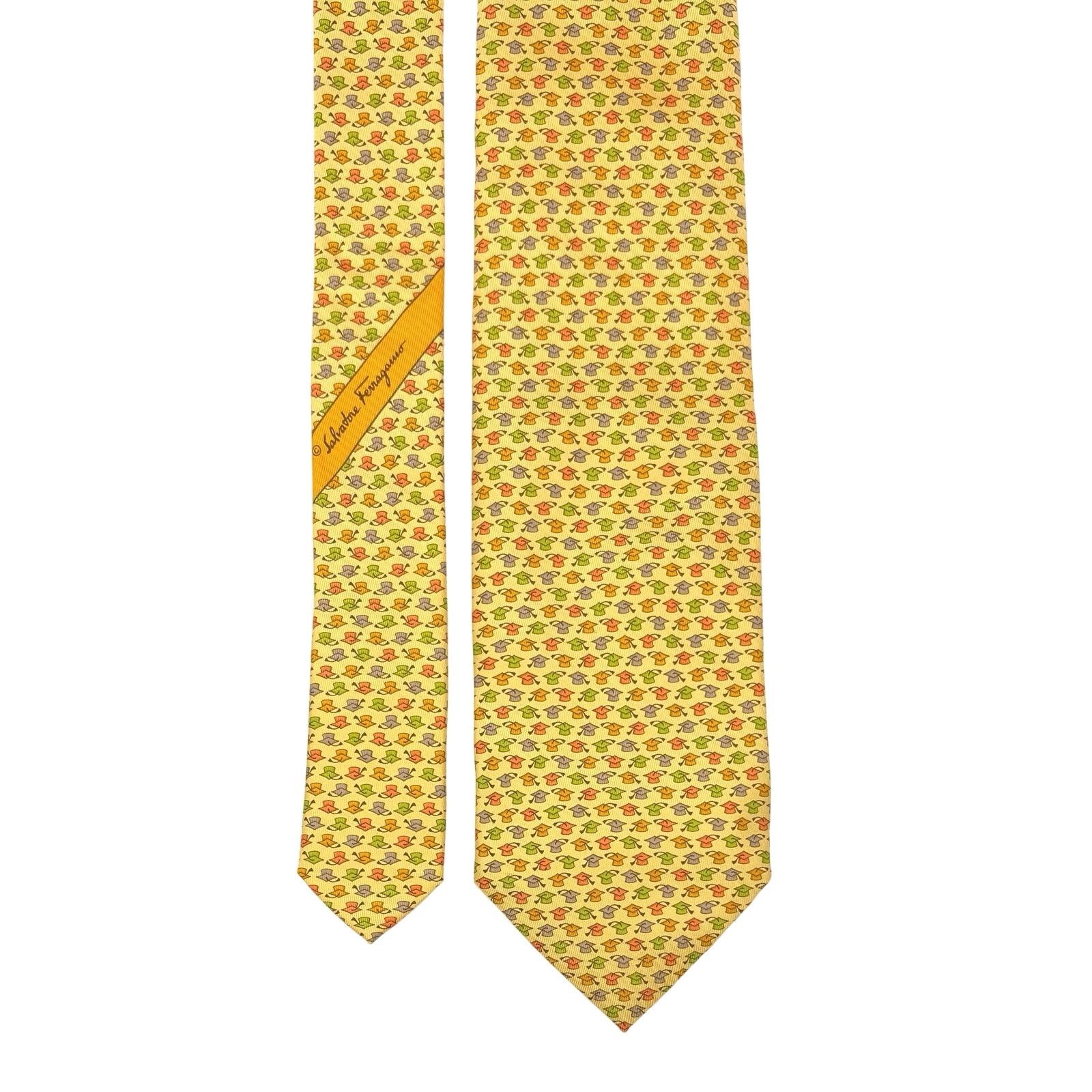Salvatore Ferragamo Salvatore Ferragamo ‘Graduation Cap’ Tie Size ONE SIZE - 1 Thumbnail