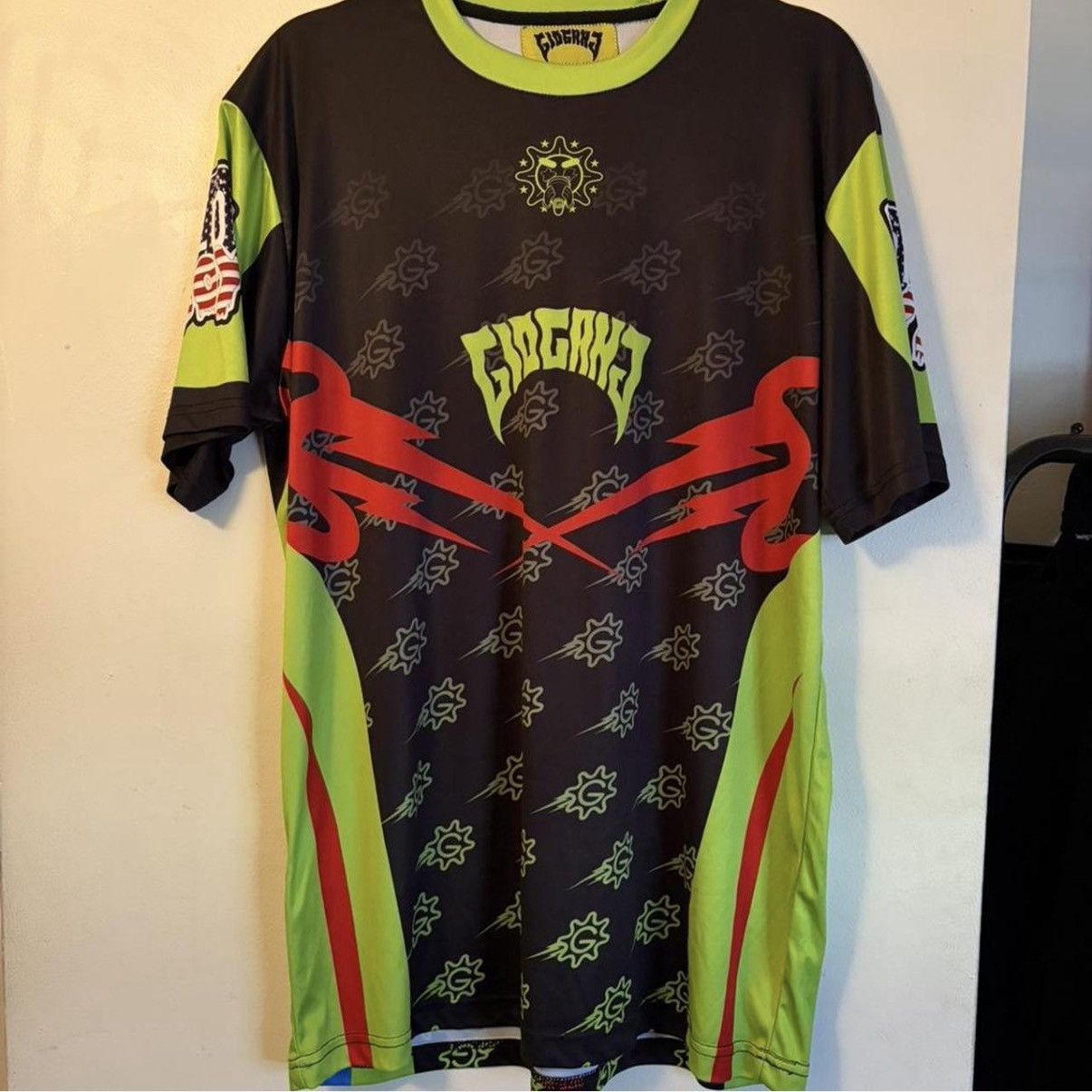 Glo Gang Glogang black and green jersey, Size XL Size US XL / EU 56 / 4 - 1 Thumbnail