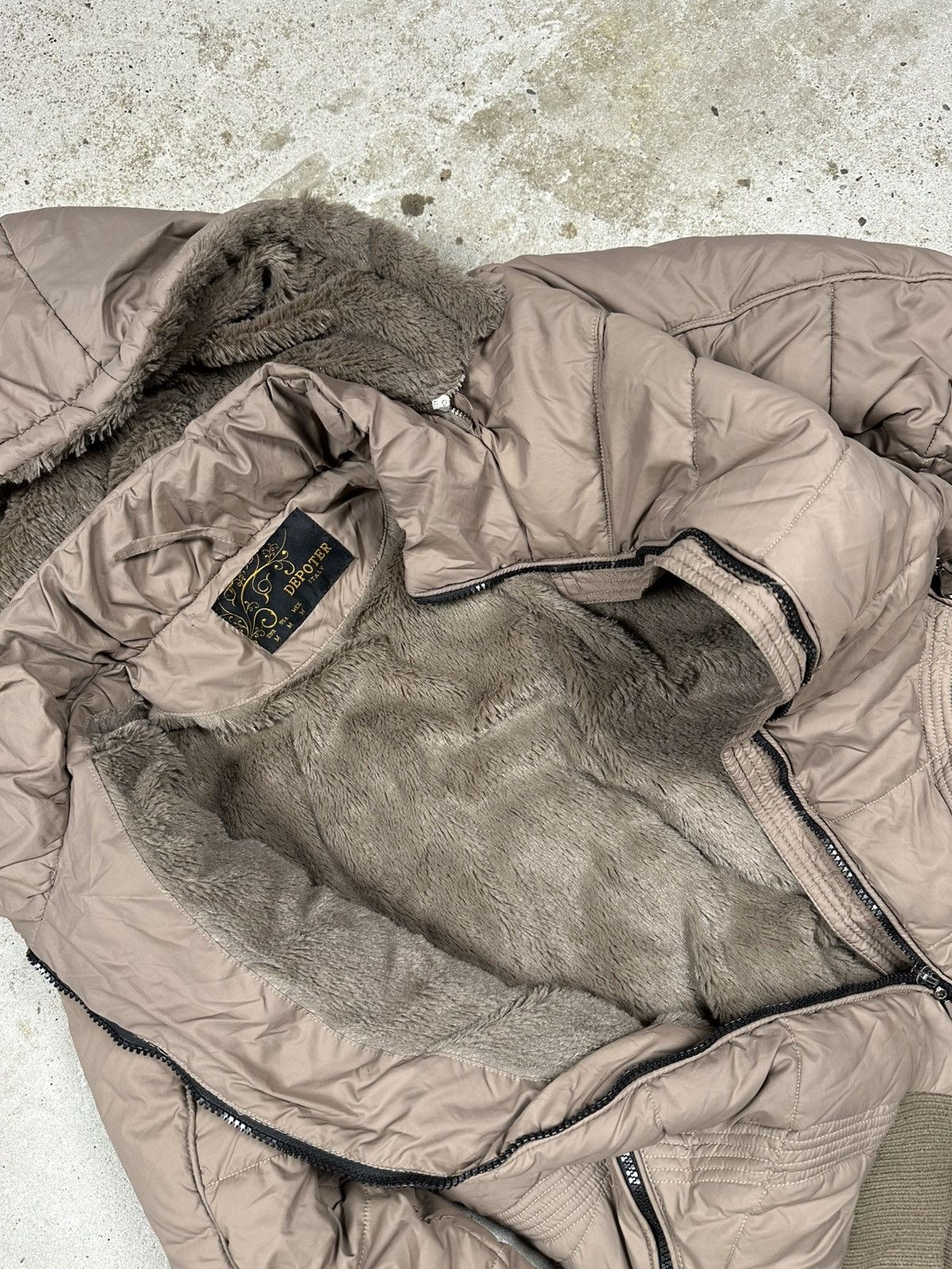 If Six Was Nine × Japanese Brand × Le Grande Bleu (L.G.B.) Vintage Y2K Faux Fur Bomber Jacket Hooded Utility Size US S / EU 44-46 / 1 - 10 Thumbnail