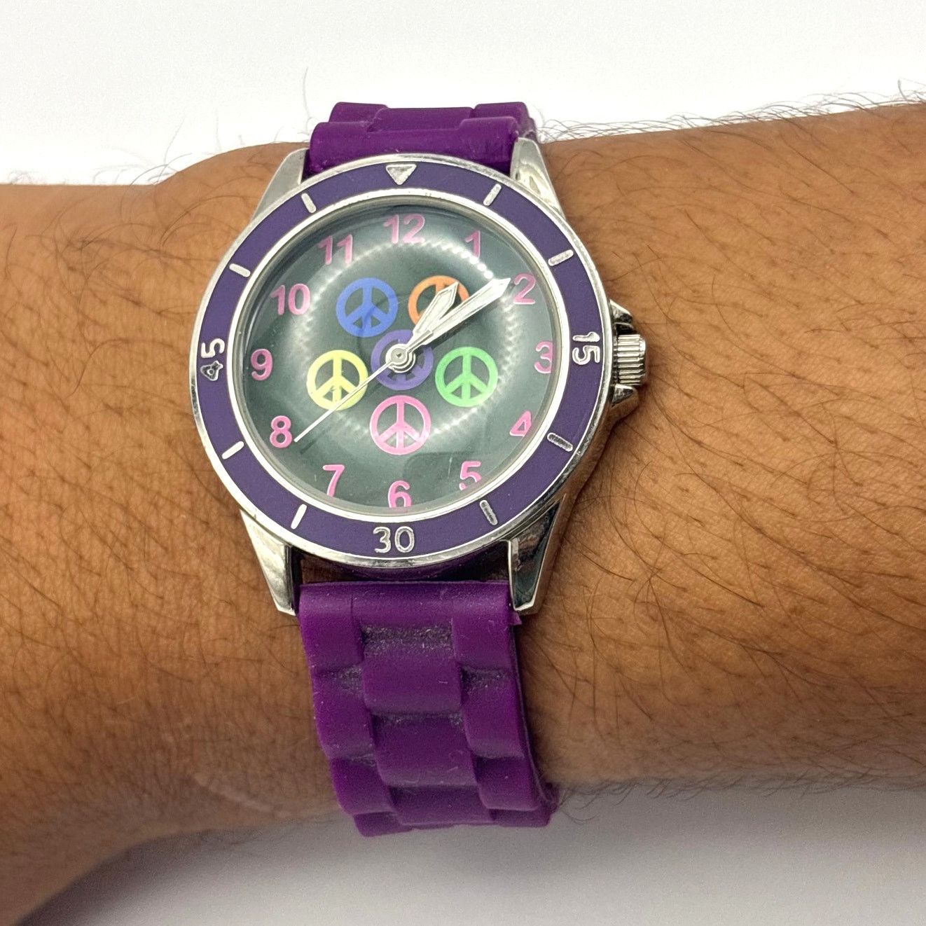 Other Purple Peace Watch Size ONE SIZE - 2 Thumbnail