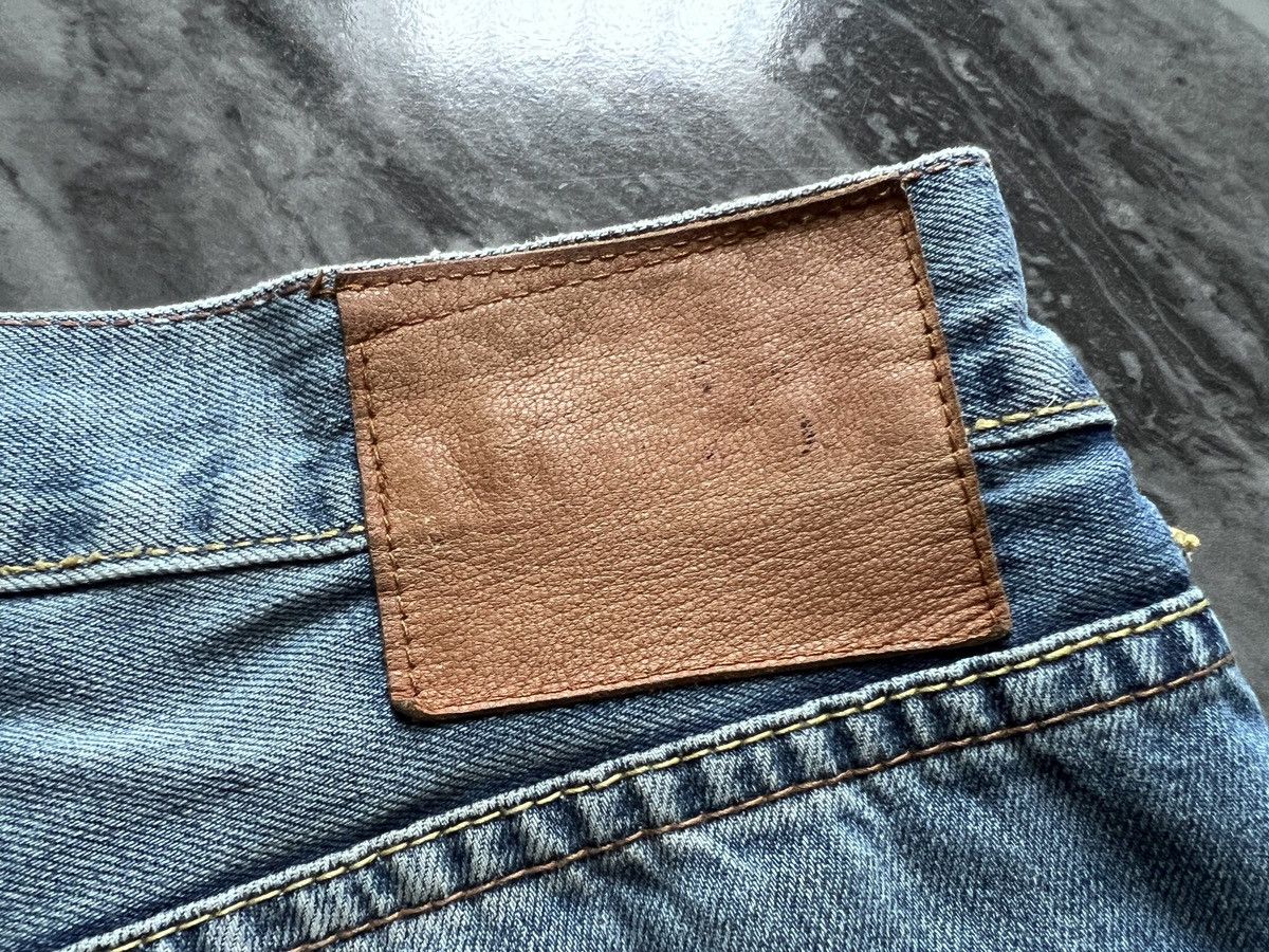 Evisu Evisu : Distressed Denim Jeans Embroider Logo Pocket Size US 38 / EU 54 - 5 Thumbnail