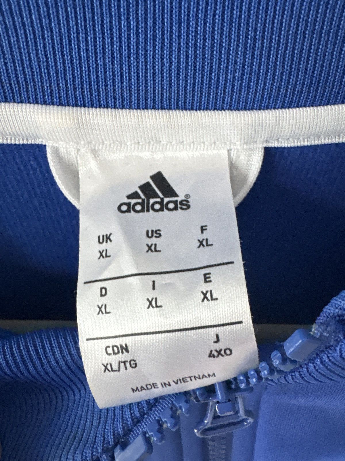 Adidas 2012 Adidas Chelsea FC Warmup jacket Size US XL / EU 56 / 4 - 2 Thumbnail