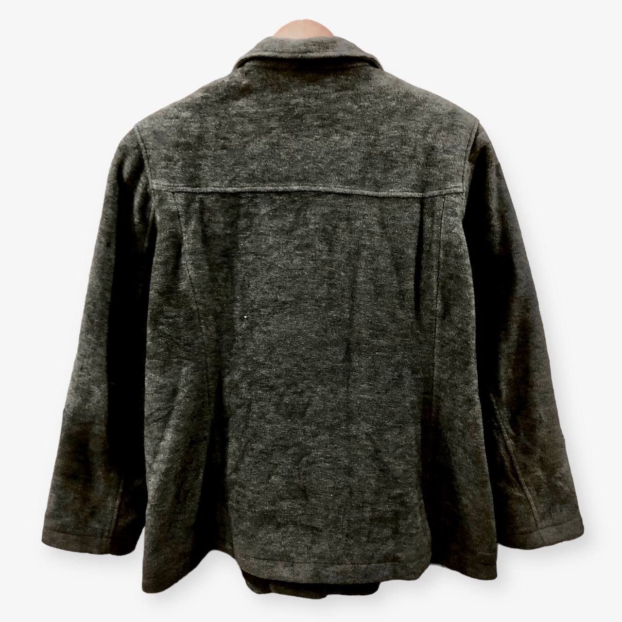 L.L. Bean × Vintage L.L.BEAN WOOL BUTTON UP JACKET Size L / US 10 / IT 46 - 3 Thumbnail