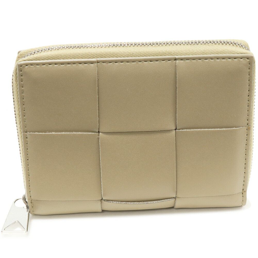 Bottega Veneta Bottega Veneta Bottega Veneta Cassette Calf Zip Around Wallet Leather Short Wallet 749462 DUTY FREE for USA Size ONE SIZE - 1 Thumbnail