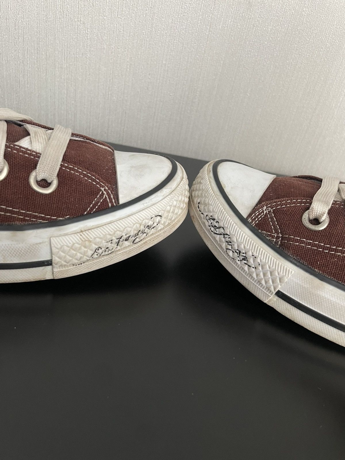 Ed Hardy Vintage Ed Hardy X Converse Hi Top Sneakers Made in USA Y2k Size US 6.5 / IT 36.5 - 11 Thumbnail