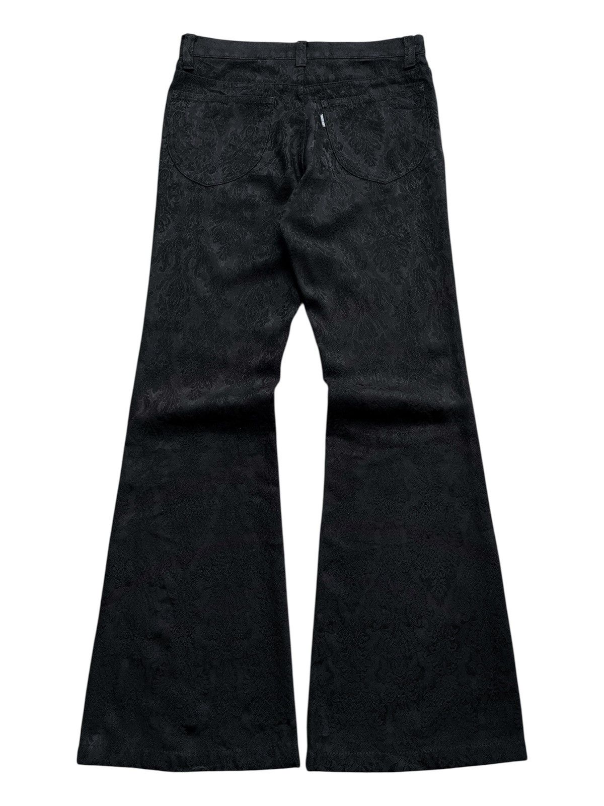 Tornado Mart Vintage Tornado Mart Abstrac Graphic Flare Pants Size US 28 / EU 44 - 3 Thumbnail