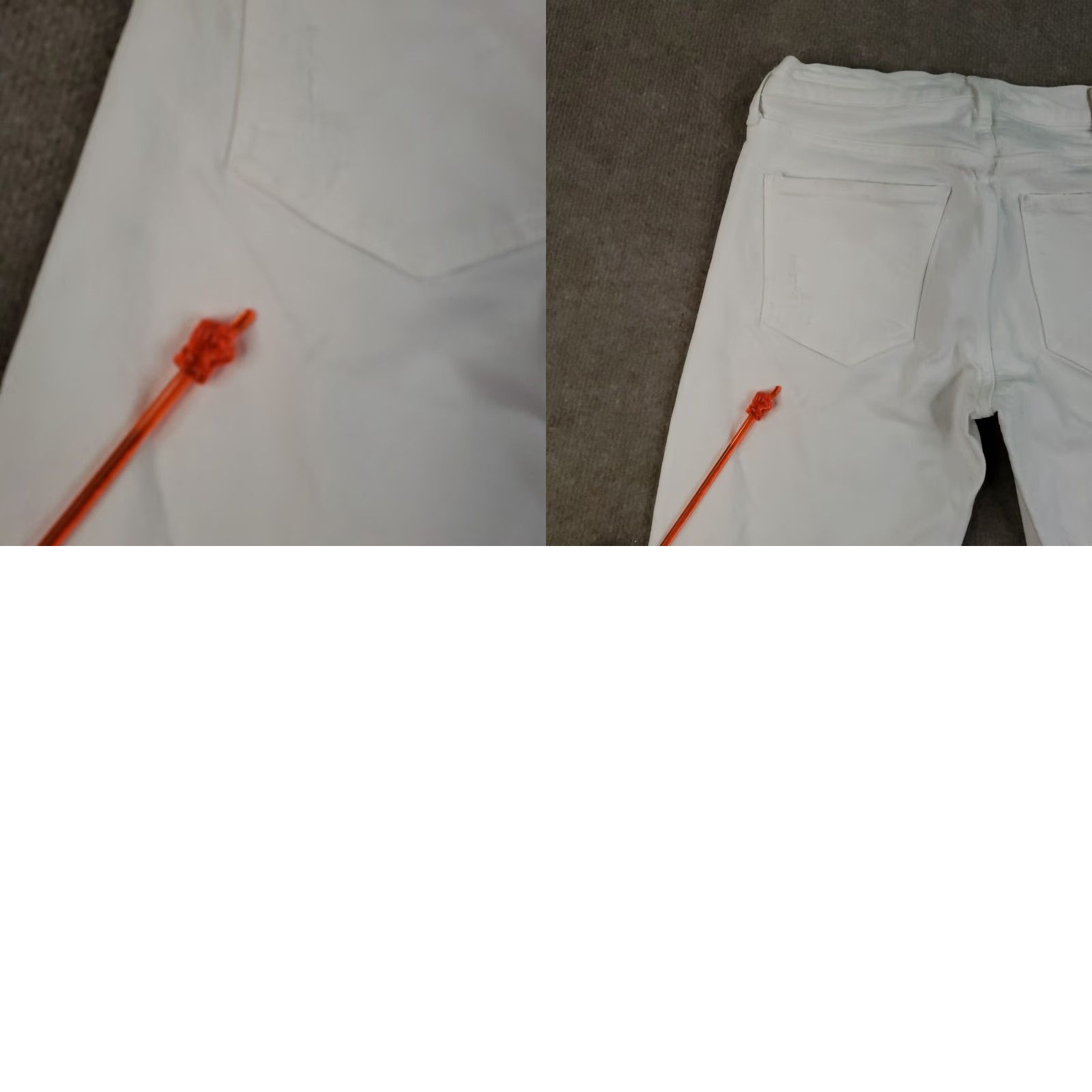 Citizens Of Humanity Citizens Of Humanity Jeans Womens Size 27 White Ella Mid Rise Slim Crop Stretch Cropped Jeans Women 27in Inseam 25in White Ella Stretch Size 27" / US 4 / IT 40 - 11 Thumbnail