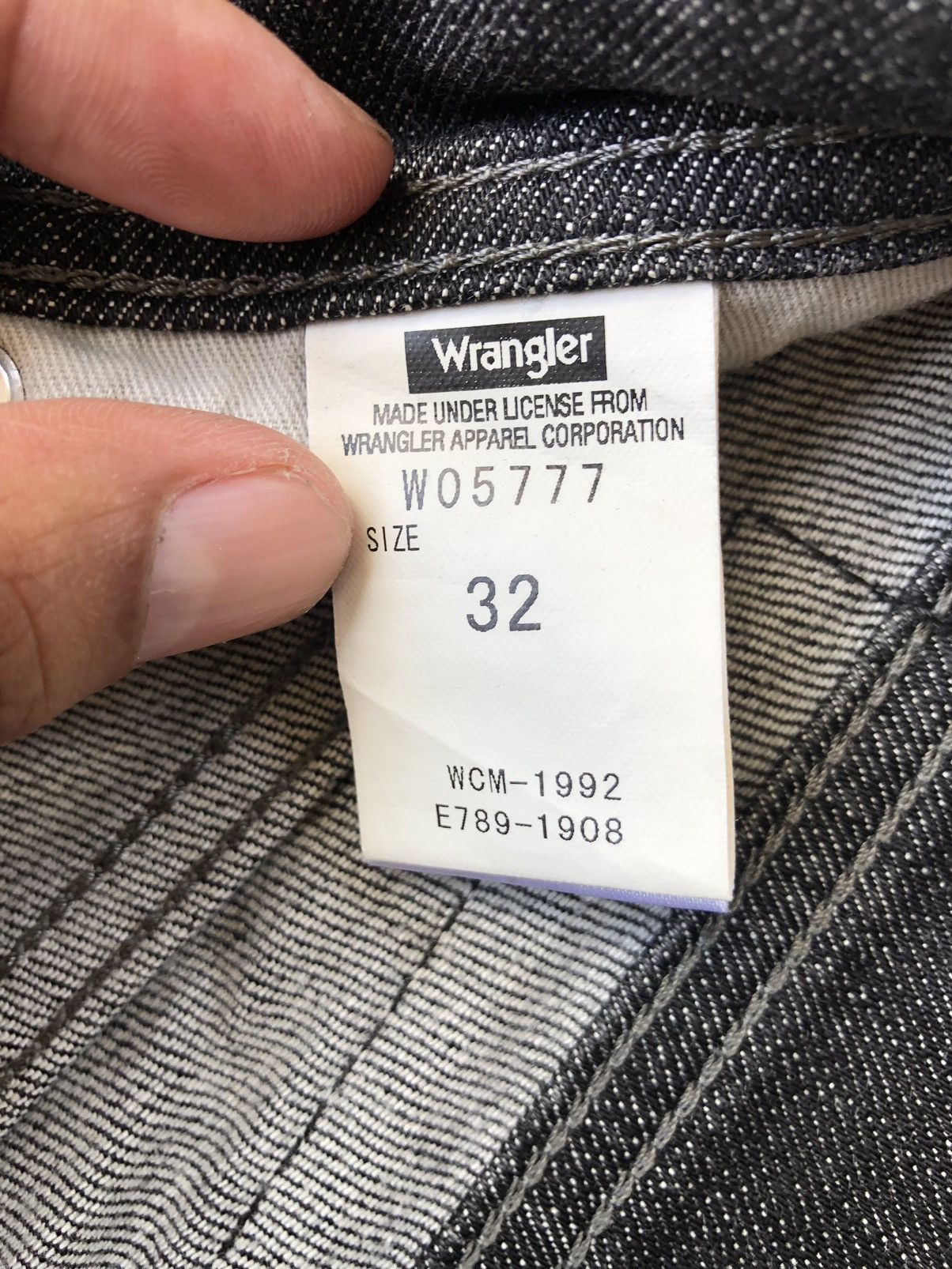 If Six Was Nine Y2k Wrangler Flared Jeans Distressed Jeans Size US 33 - 15 Thumbnail
