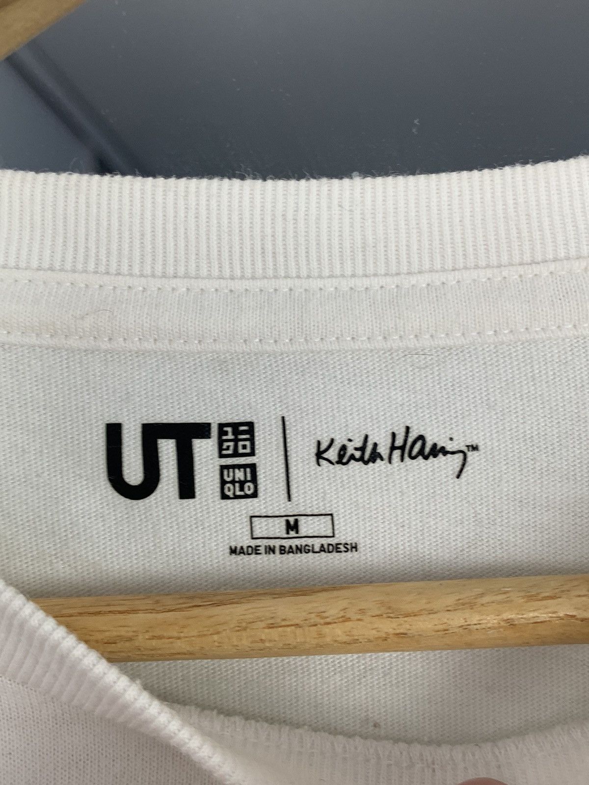 Uniqlo Uniqlo x Keith Haring Love Hearts White T-Shirt Art Size US M / EU 48-50 / 2 - 6 Thumbnail