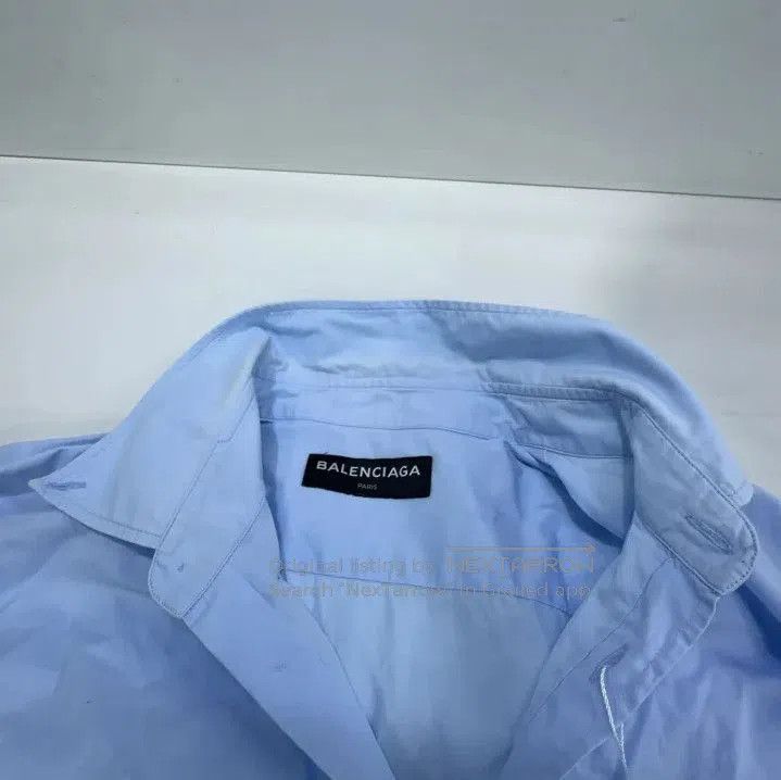 Balenciaga Balenciaga Lightweight Casual Long Sleeve Shirt. Size US M / EU 48-50 / 2 - 6 Thumbnail