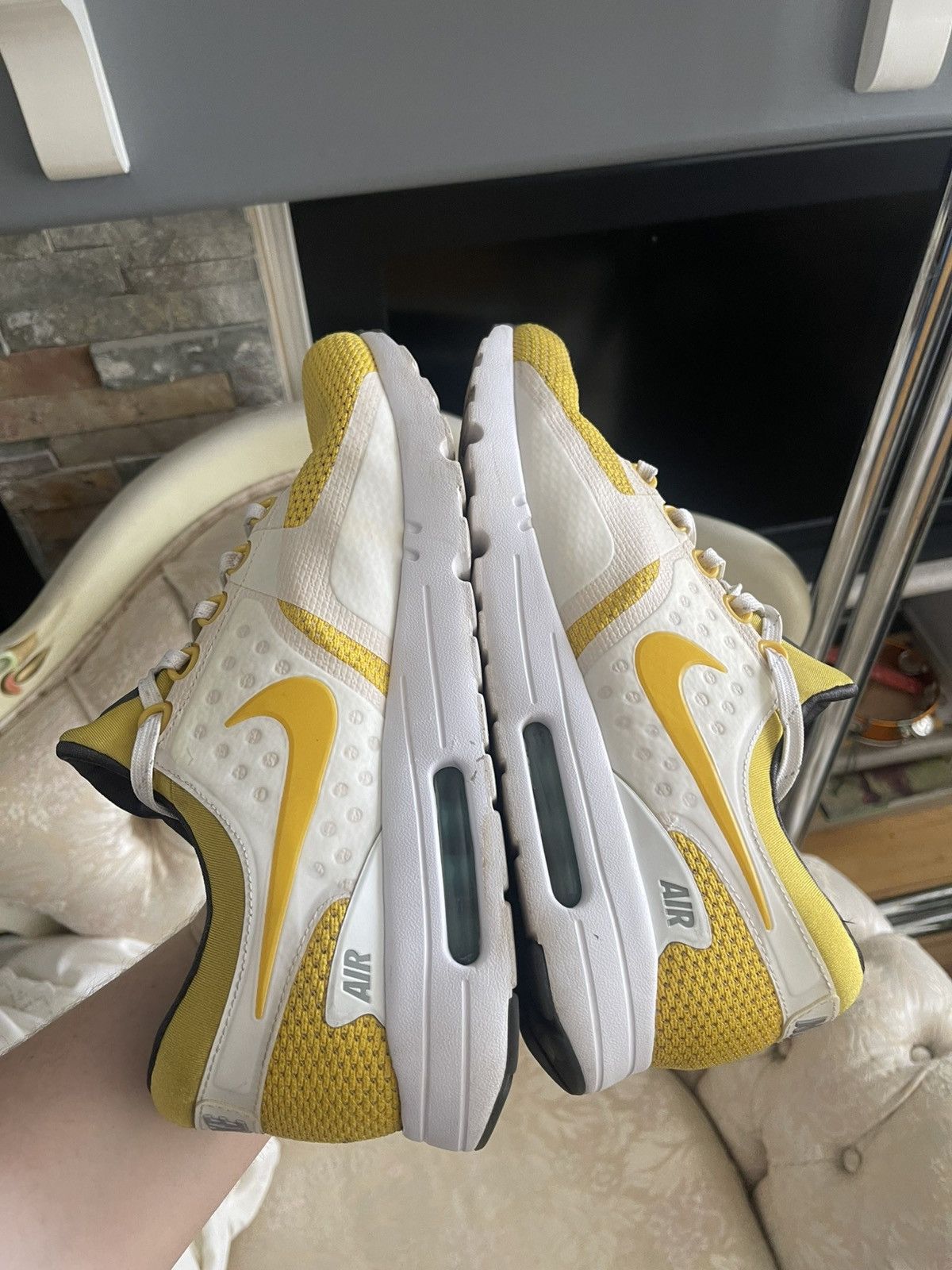 Nike Nike Air Max Zero Tinker Sketch Yellow Size 9.5 Size US 9.5 / EU 42-43 - 5 Thumbnail