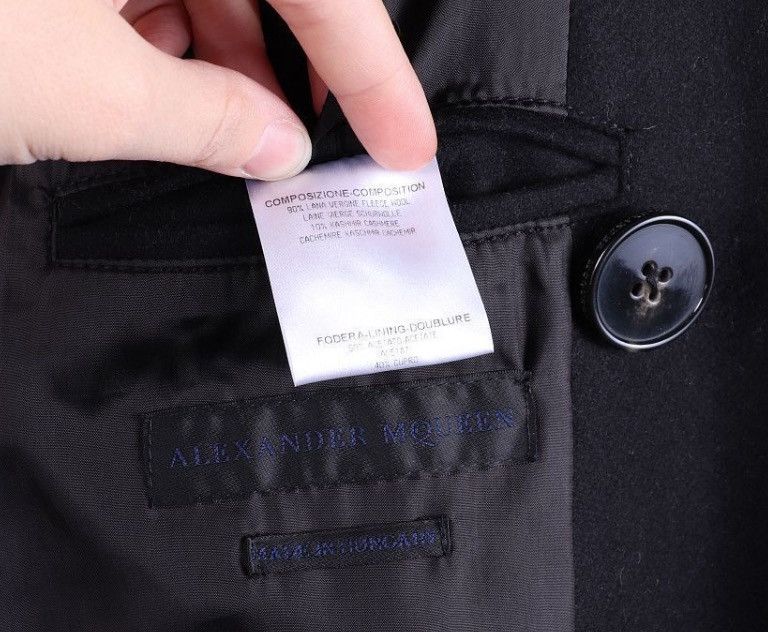 Alexander McQueen Alexander McQueen 2008 Double Breasted Cashmere Wool Coat Size US M / EU 48-50 / 2 - 4 Thumbnail