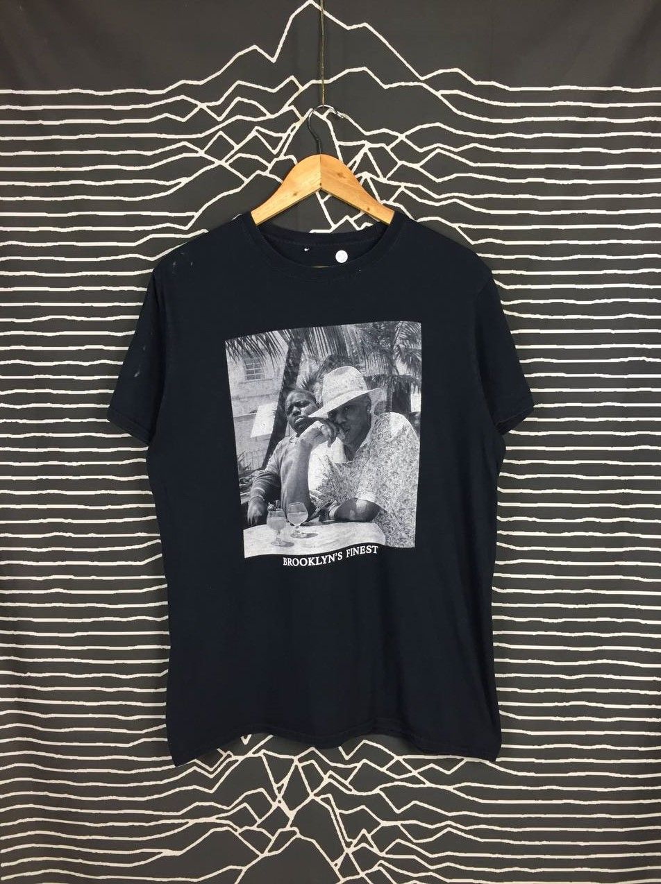 Band Tees × Rap Tees × Vintage Brooklyn's Finest Notorious B.I.G Biggie & Jay Z Rap Tees Size US L / EU 52-54 / 3 - 1 Thumbnail
