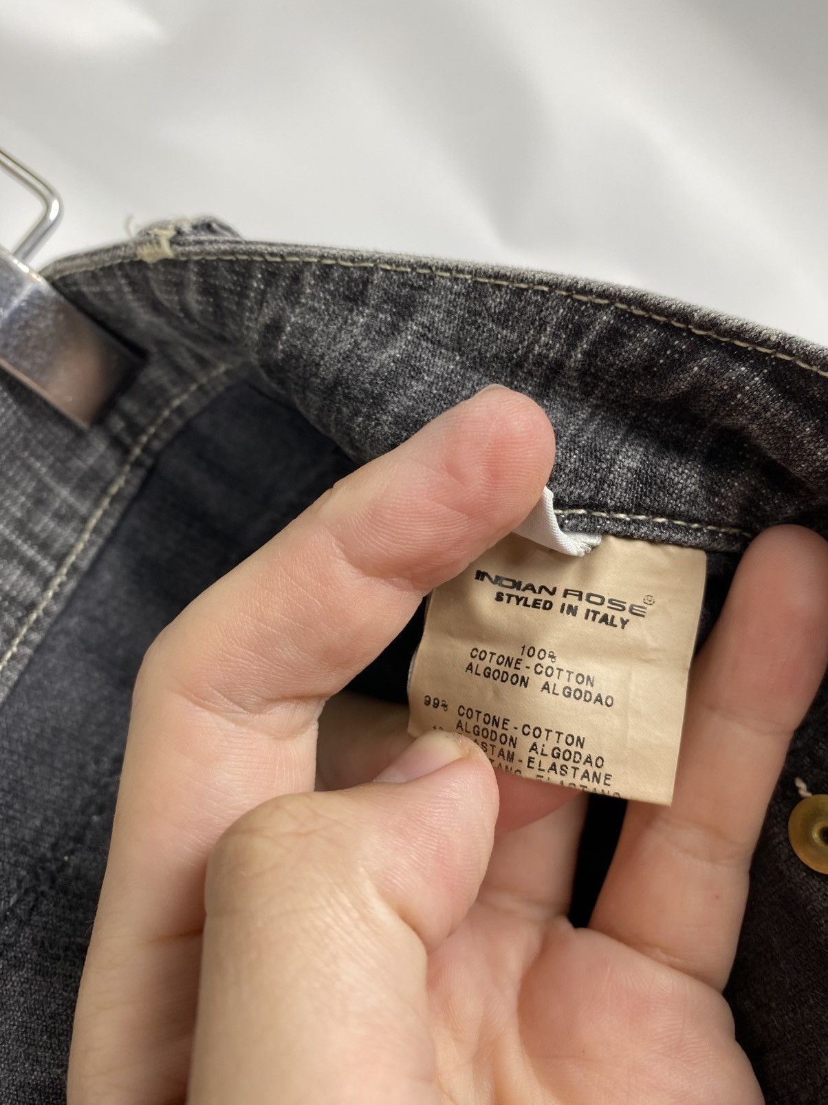 Other Indian Rose Low Rise Corduroy Opium Jeans Flared Italy Size US 30 / EU 46 - 15 Thumbnail