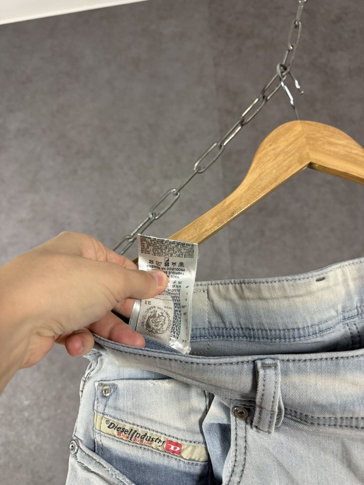 Diesel Diesel Sleenker designer jeans Size US 31 - 6 Thumbnail