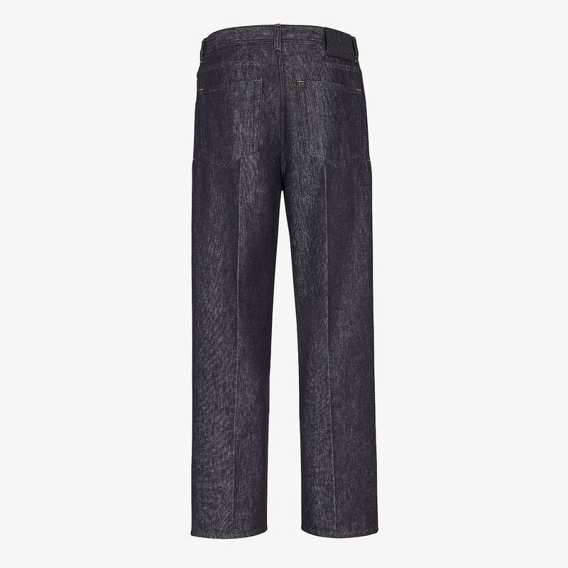 Fendi o1B3y1r0526 Long Jeans in Black Size US 32 / EU 48 - 2 Thumbnail