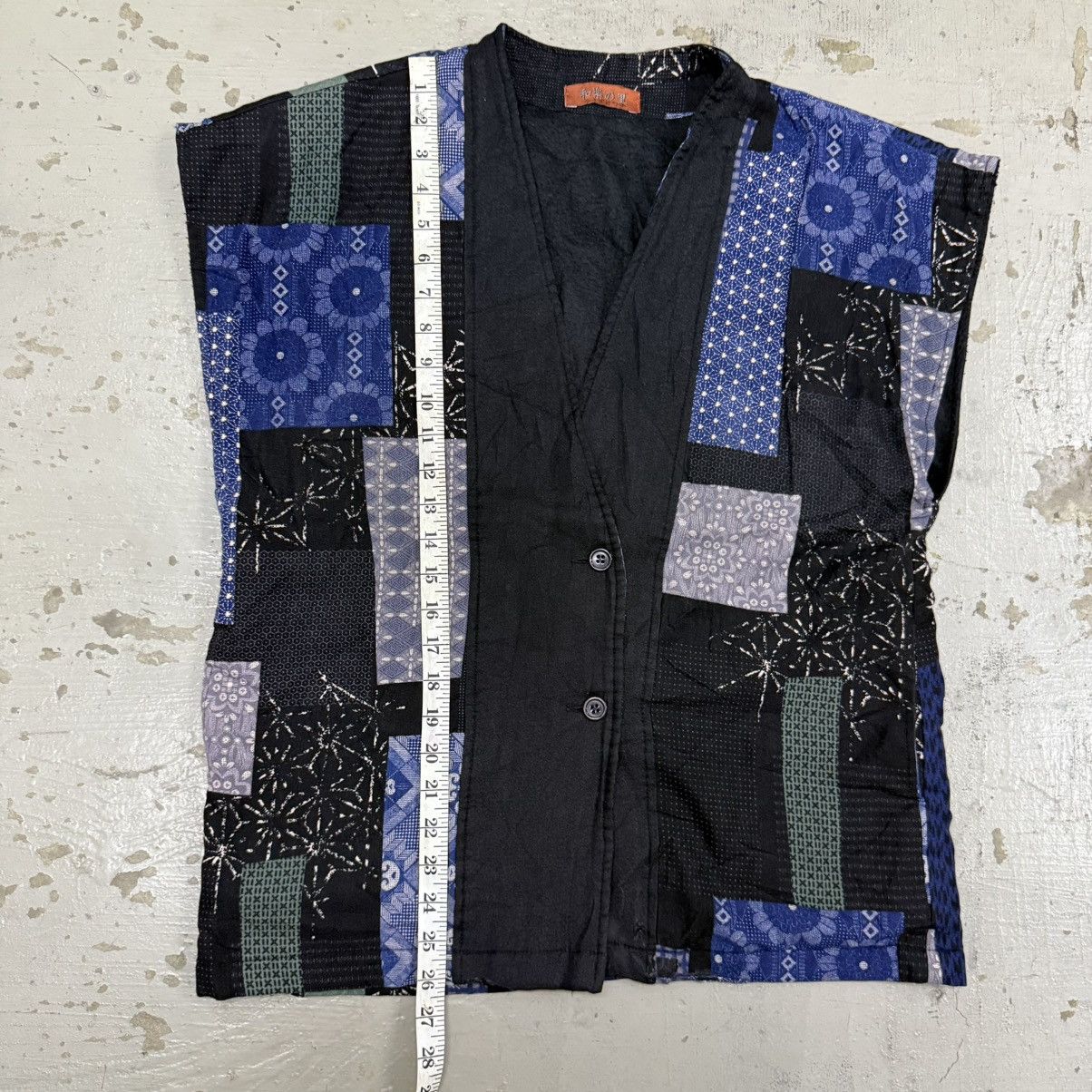 Kapital Kapital Boro Style Patchwork Sleeveless Outer Wear Size US L / EU 52-54 / 3 - 5 Thumbnail