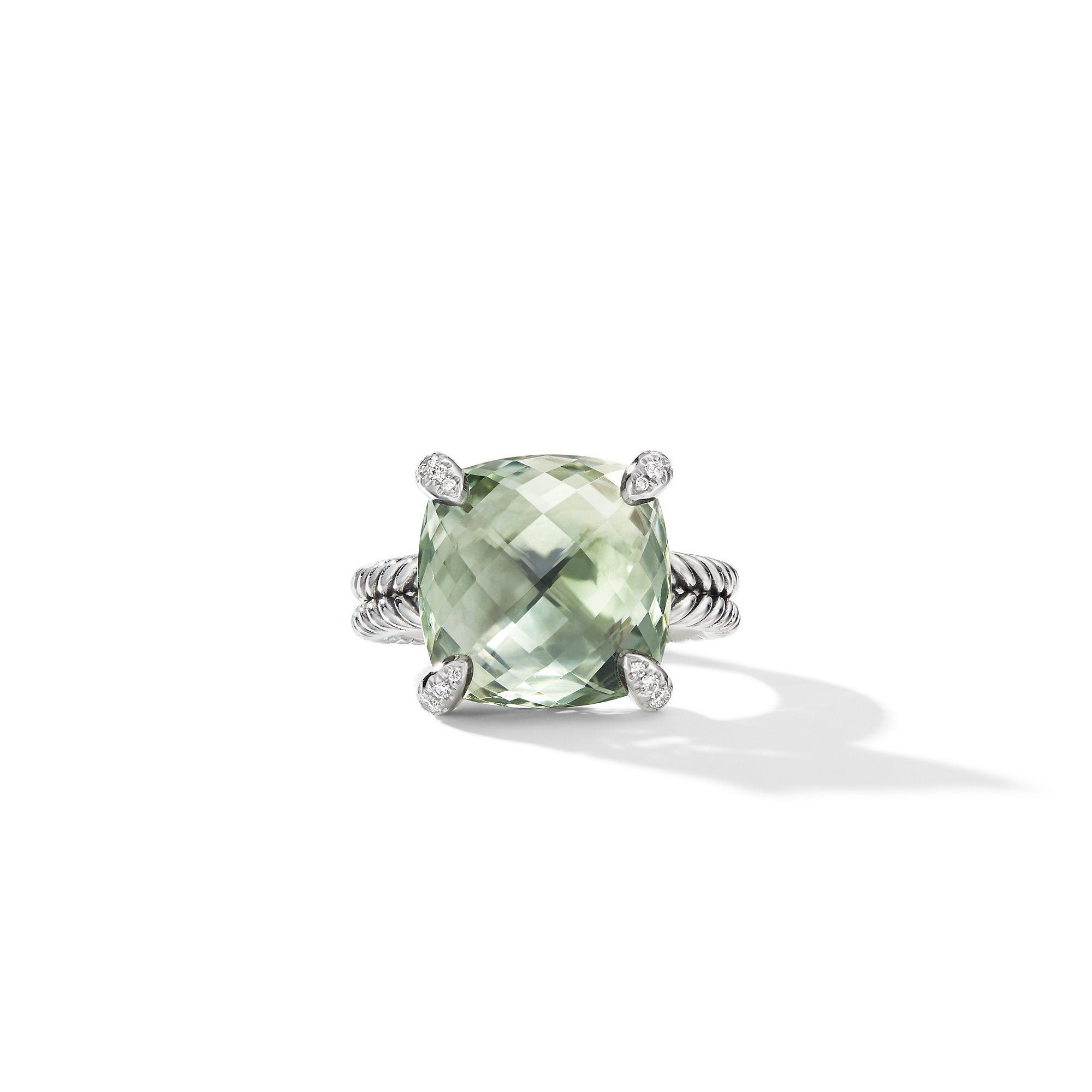David Yurman o1w1db10526 R12742D Size:9/Chatelaine Ring in Silver Size ONE SIZE - 2 Thumbnail