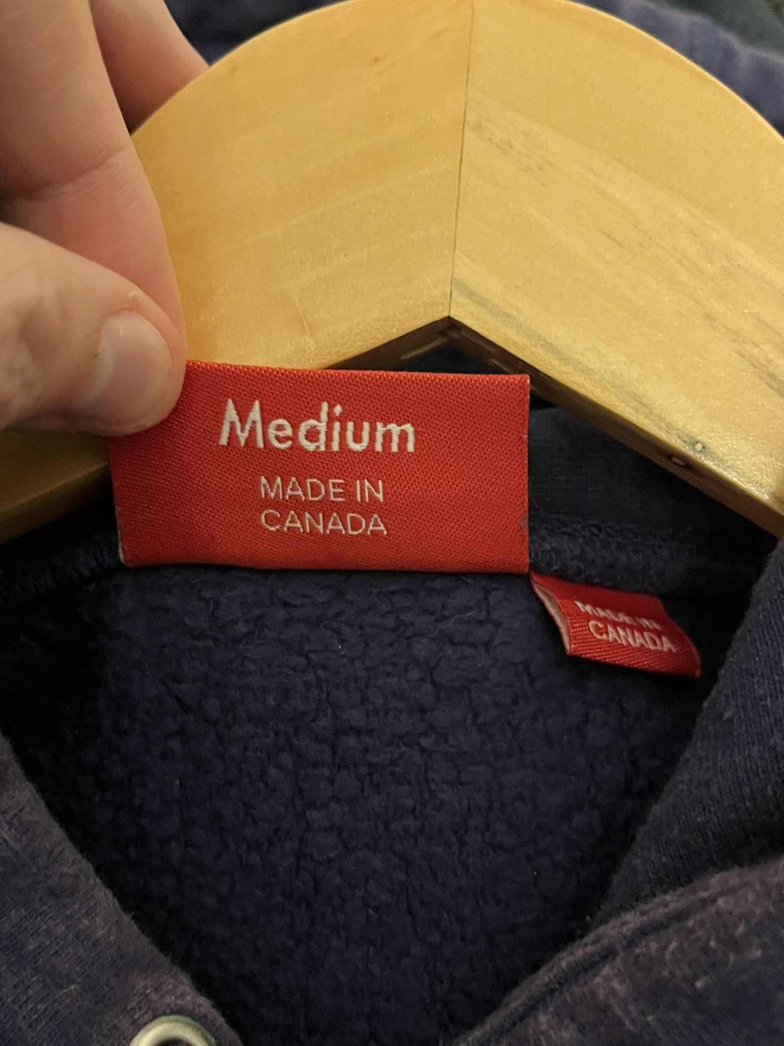 Supreme Supreme Box Logo Hoodie Washed Navy / Blue Medium FW21 Size US M / EU 48-50 / 2 - 5 Thumbnail